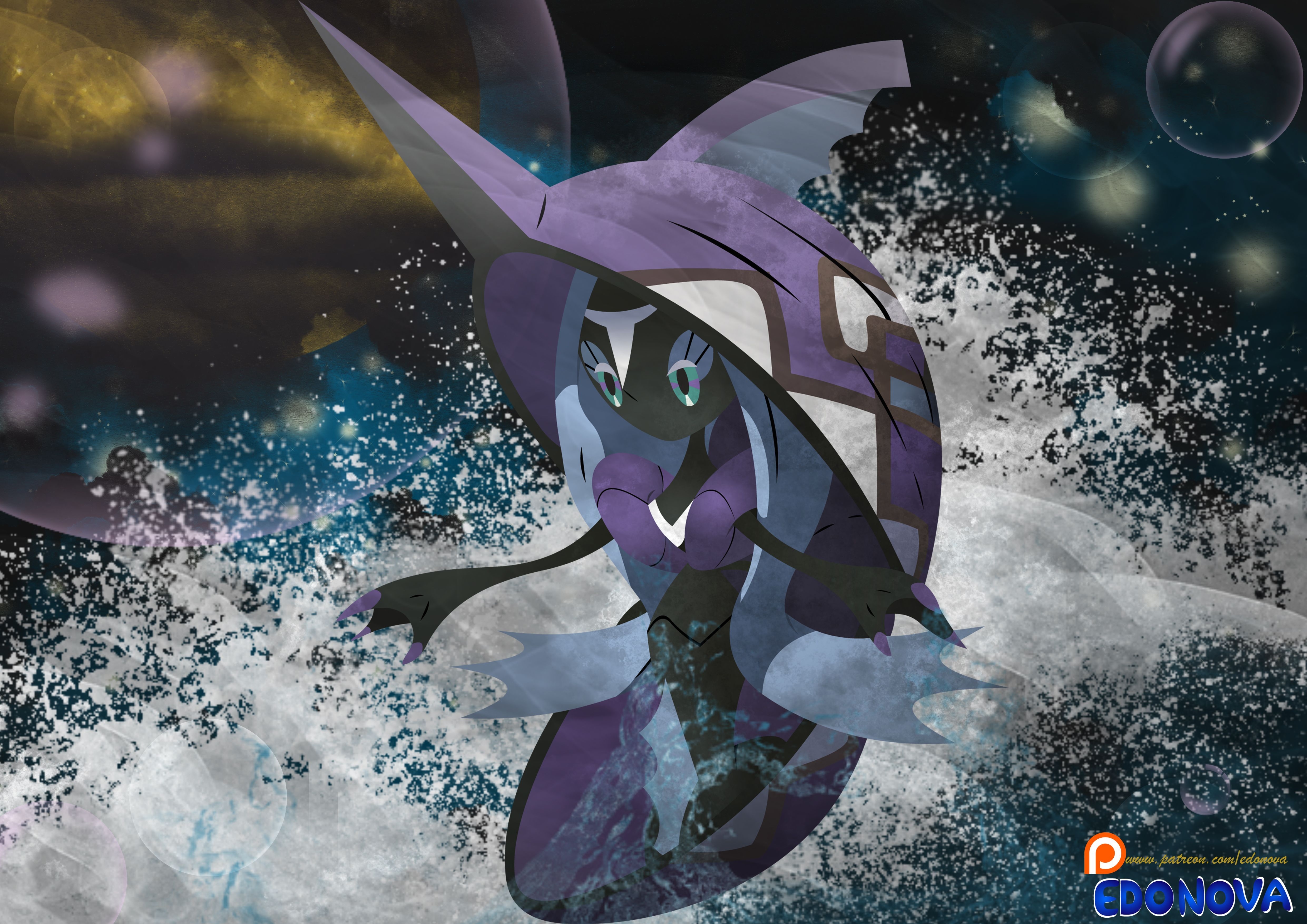 4970x3510 Tapu FIni Guardian. Pokémon Sun & Moon. Water, Desktop