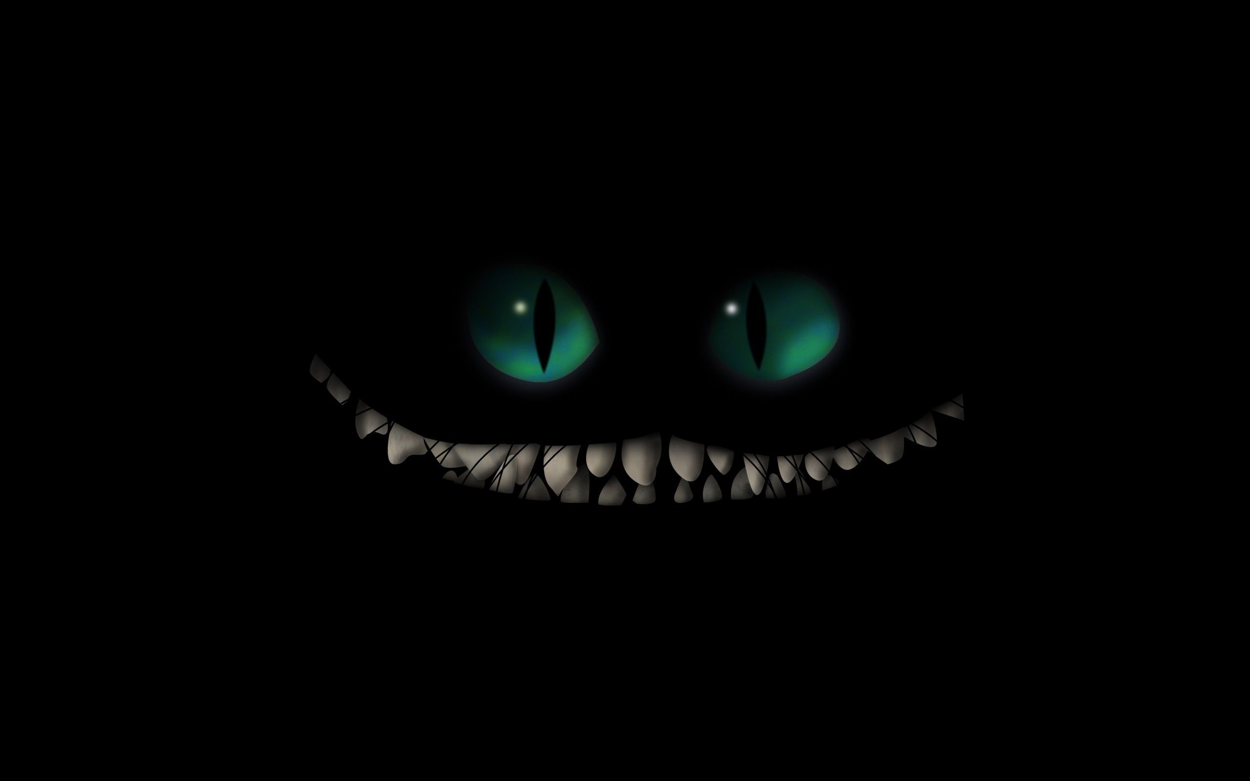 2560x1600 HD Wallpaper, Desktop High Definition Wallpaper. Scary wallpaper, Cheshire cat wallpaper, Halloween wallpaper, Desktop