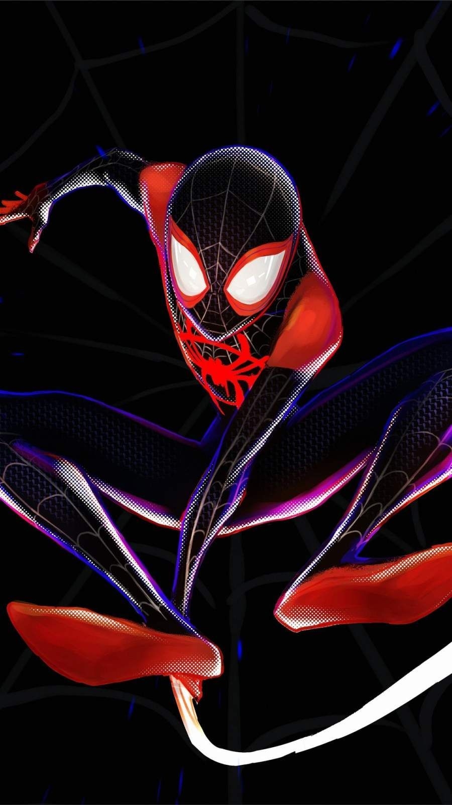 900x1600 Spiderman 4k Miles Morales iPhone Wallpaper. Spiderman, Miles spiderman, Marvel spiderman art, Phone