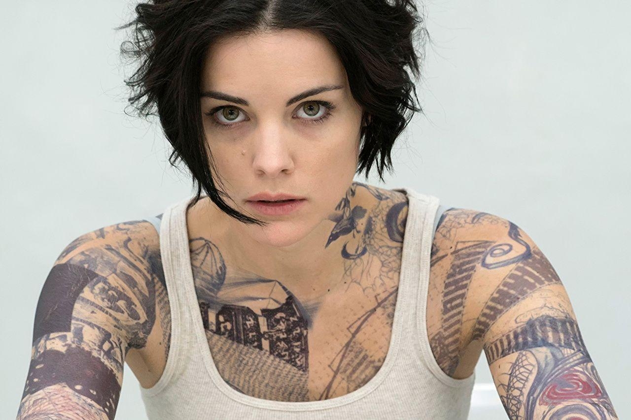 1280x860 image Jaimie Alexander Tattoos Brunette girl Blindspot Girls, Desktop