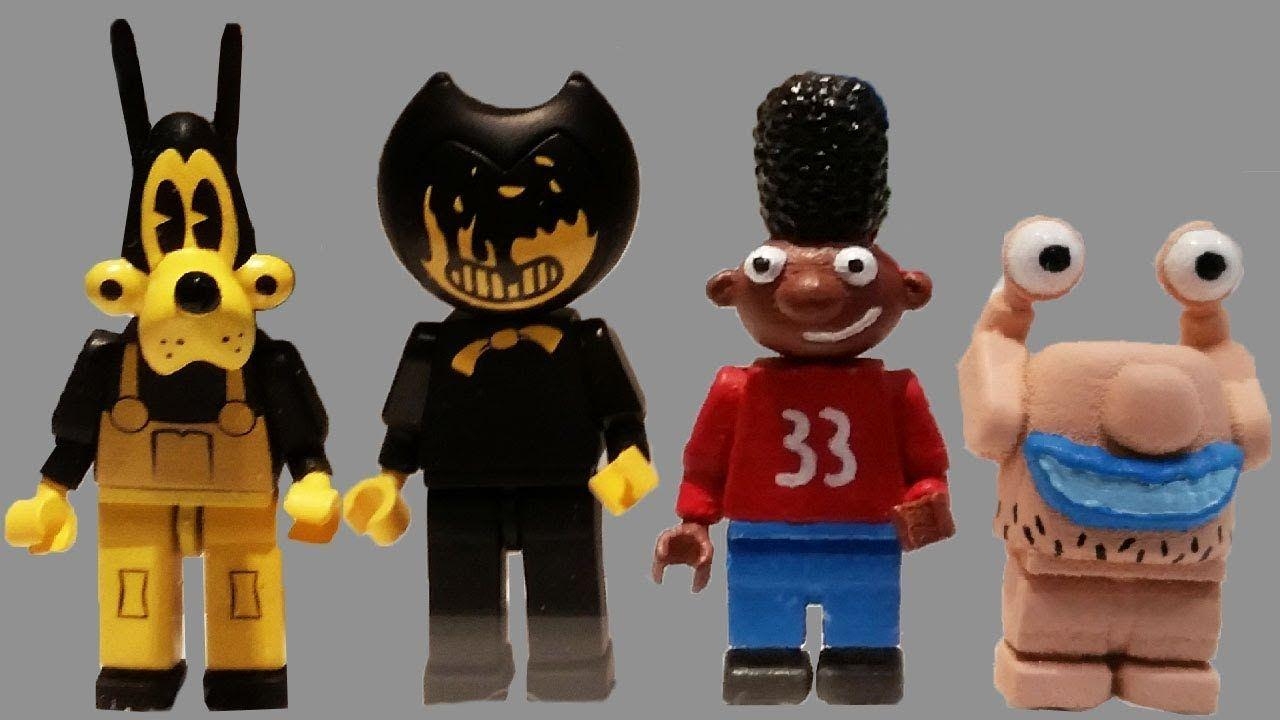 1280x720 Bendy And The Ink Machine Lego Figures, Desktop