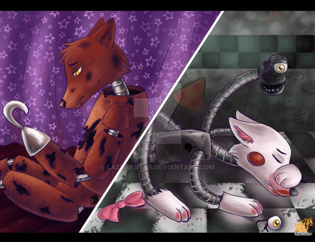 1030x790 Foxy and Mangle, Desktop