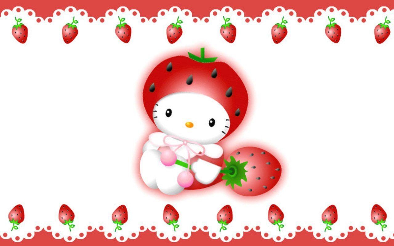 1280x800 image For > Hello Kitty Red Bow Wallpaper, Desktop