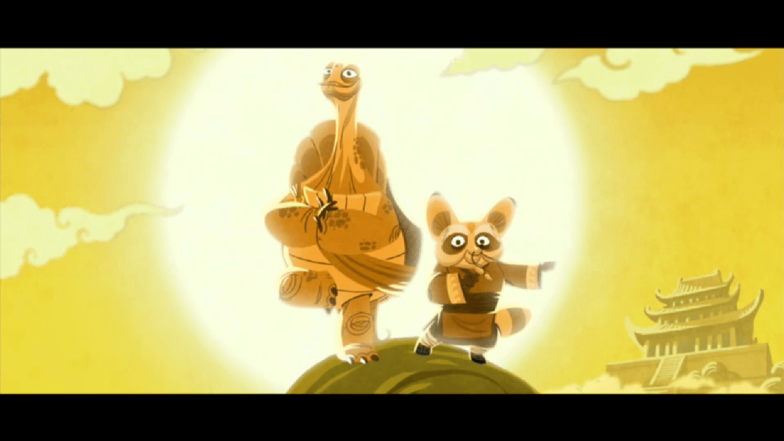 1600x900 Master Oogway and Master Shifu fu panda legends, Desktop