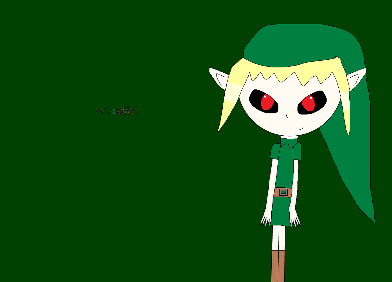 1280x930 Angel In The Dark World Wallpaper: Ben Drowned By MC Gemstone, Desktop