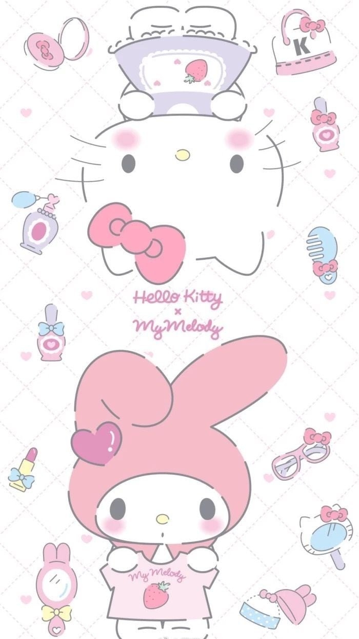 700x1250 Pink wallpaper. Hello kitty background, Hello kitty picture, Hello kitty printables, Phone