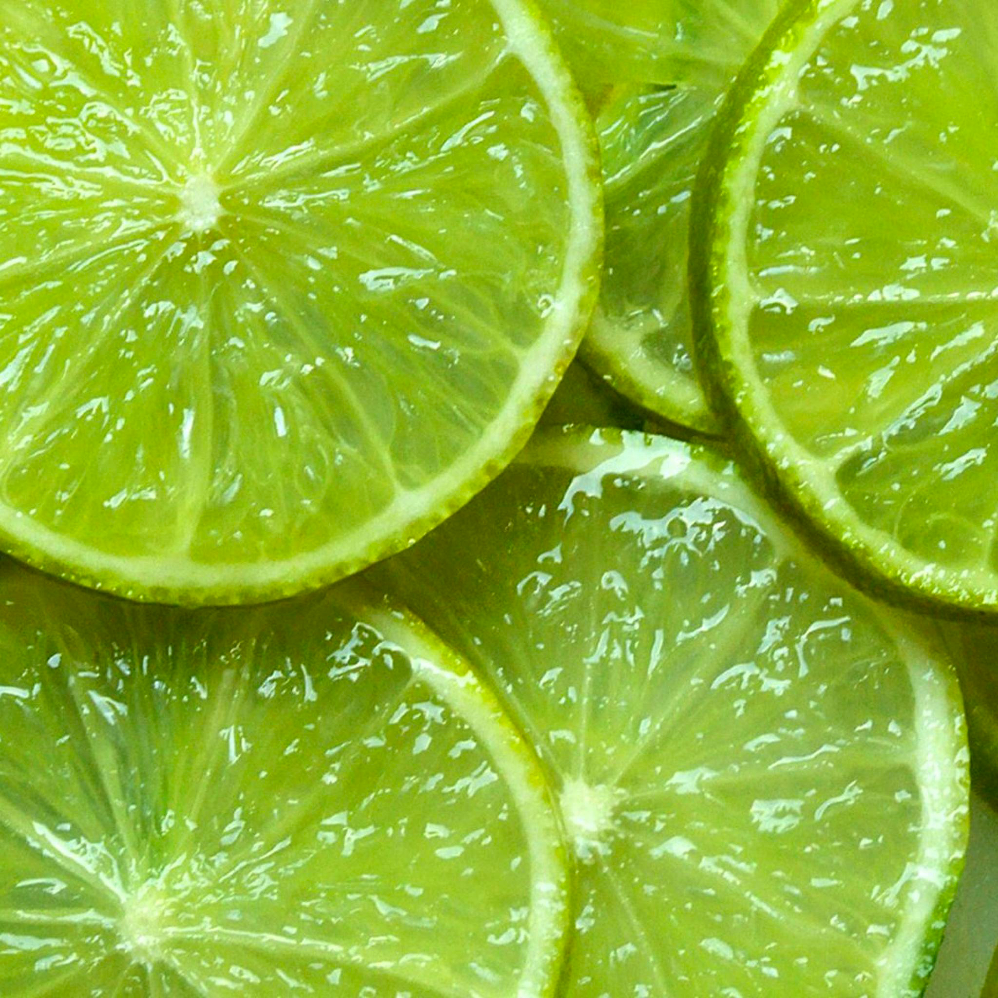 2050x2050 Green Limes Retina Wallpaper for iPhone Pro Max, X, 6, Phone