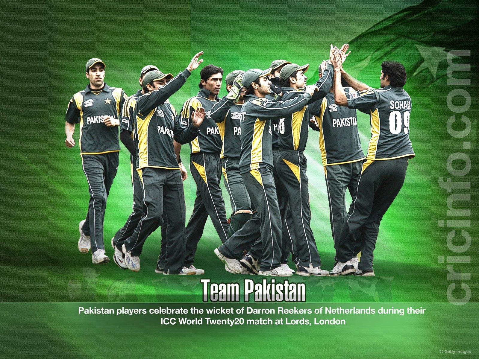 1600x1200 Team Pakistan, Desktop