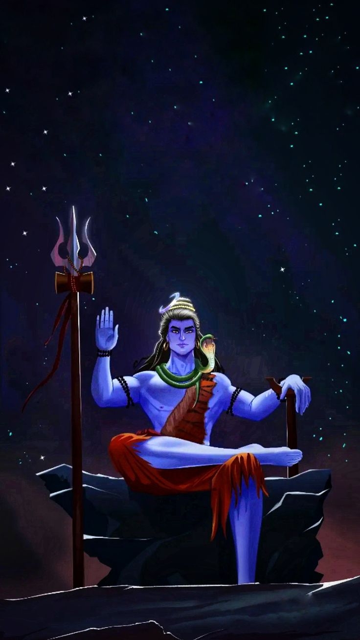 740x1310 Stunning Compilation of Full 4K Animated Mahadev Image 999 to Choose From!, Phone