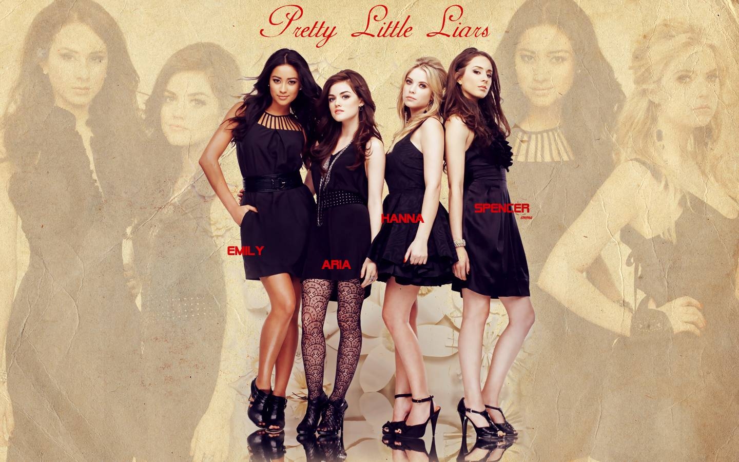 1440x900 pllby emica Little Liars TV Show Wallpaper 15160474, Desktop