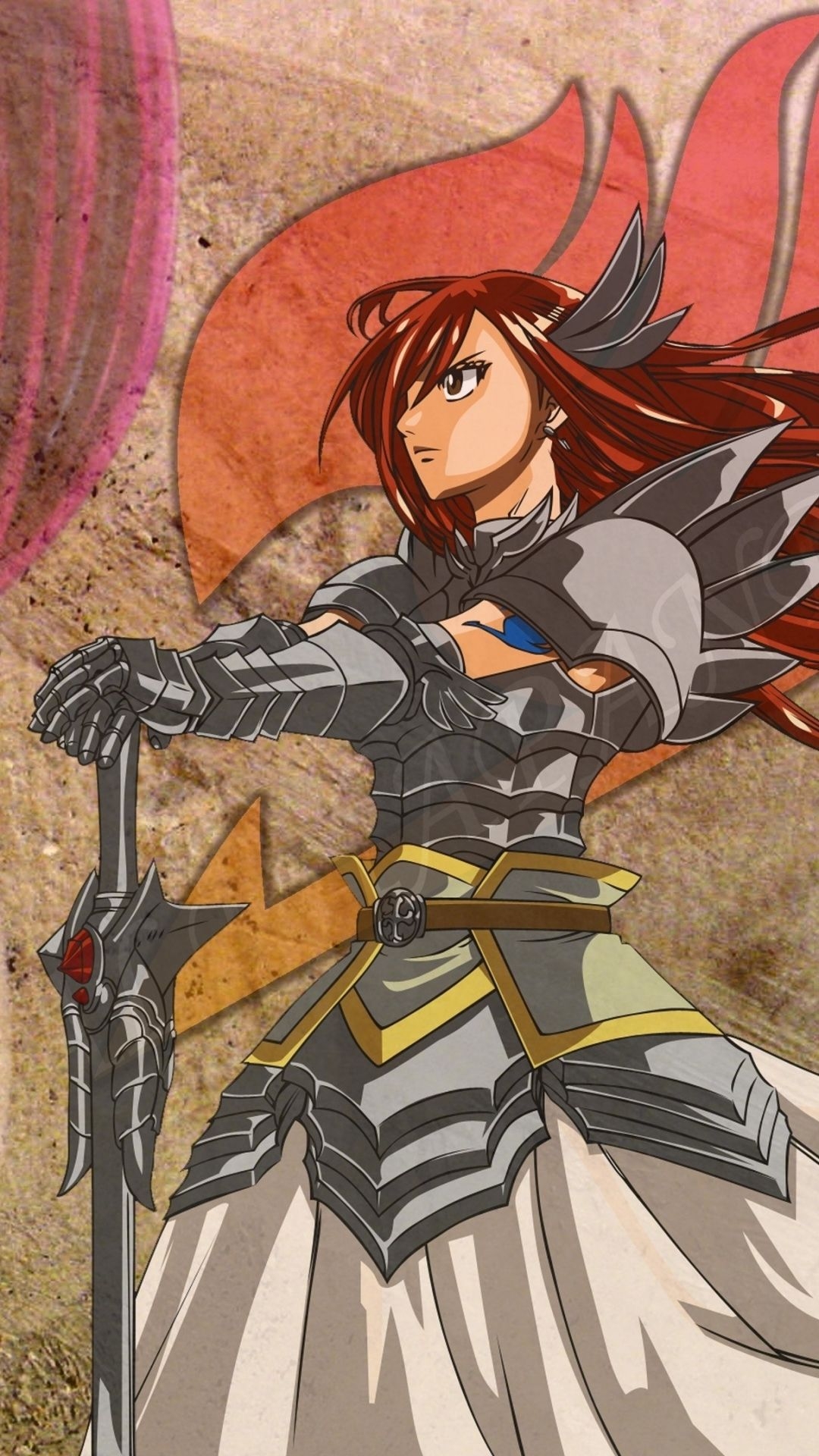 1080x1920 Fairy Tail Erza Wallpaper Widescreen Hupages Download iPhone, Phone