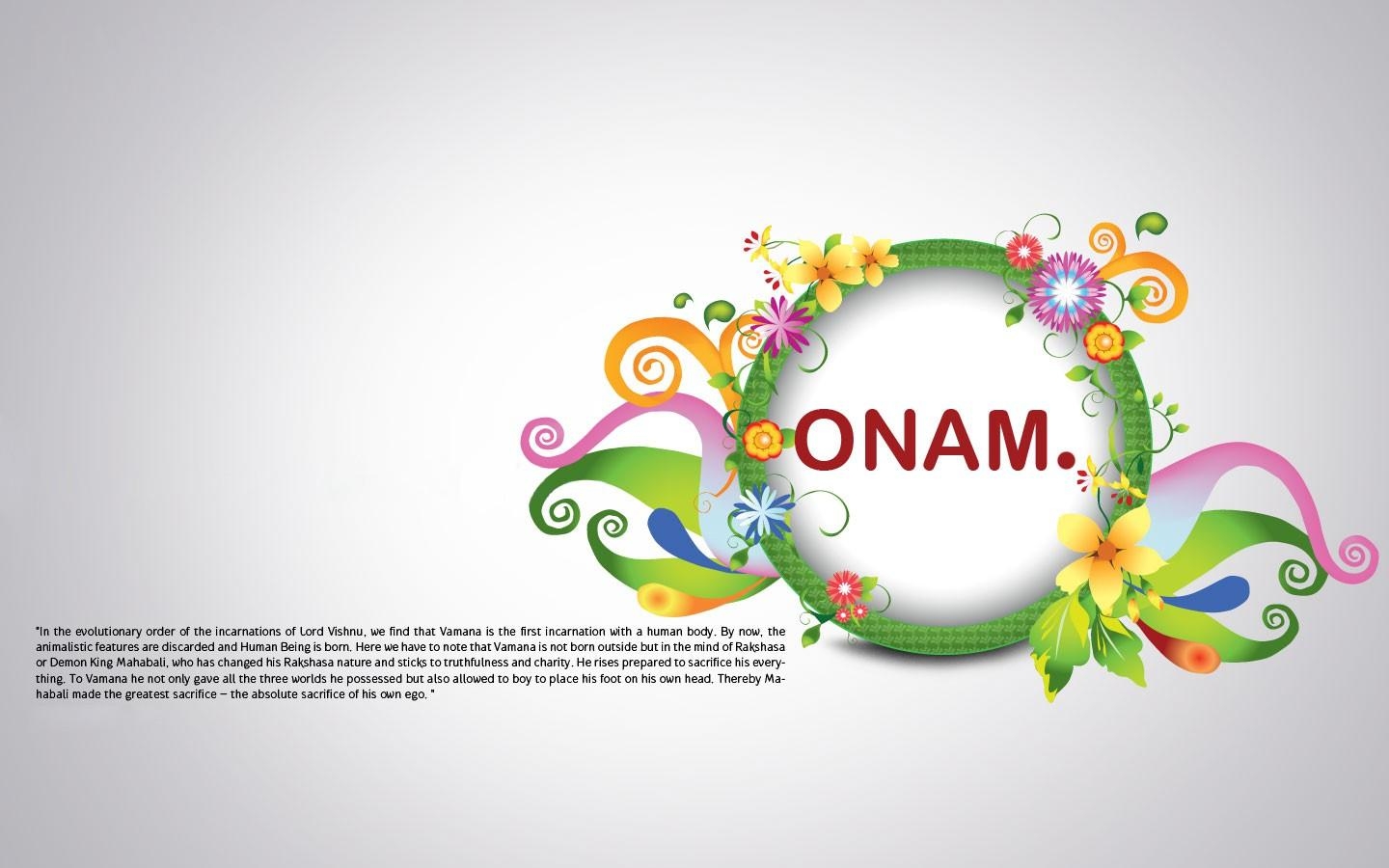 1440x900 Happy Onam Image, Wallpaper, Picture and Onam Wishes Free, Desktop