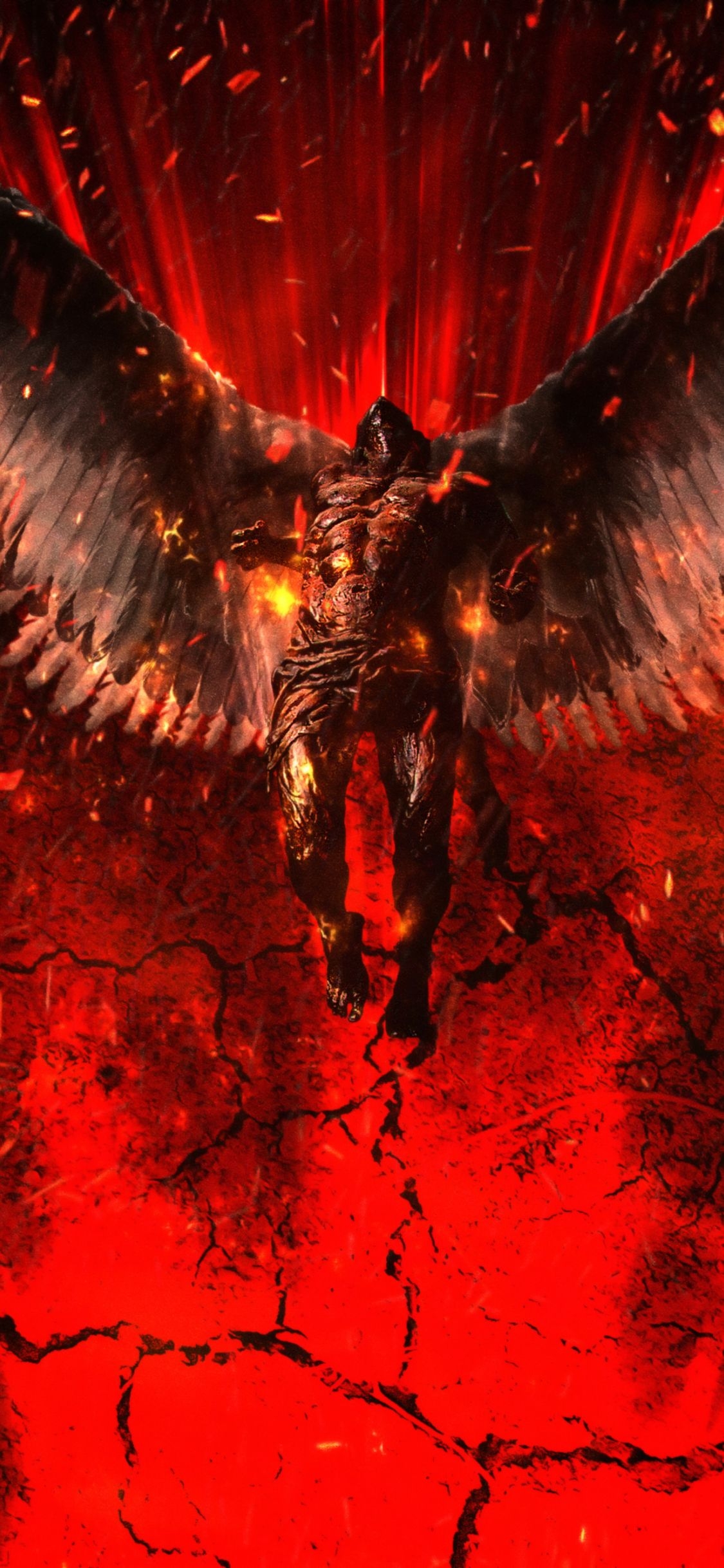 1130x2440 Lucifer 4K Artwork iPhone XS, iPhone iPhone X, Phone