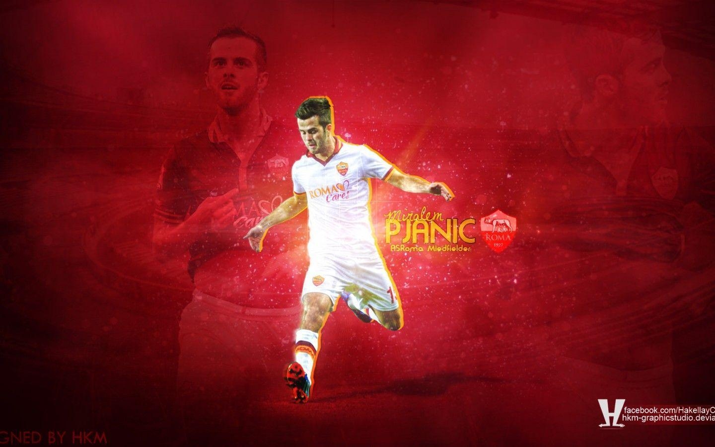 1440x900 Miralem Pjanic AS Roma Wallpaper Wallpaper HD, Desktop