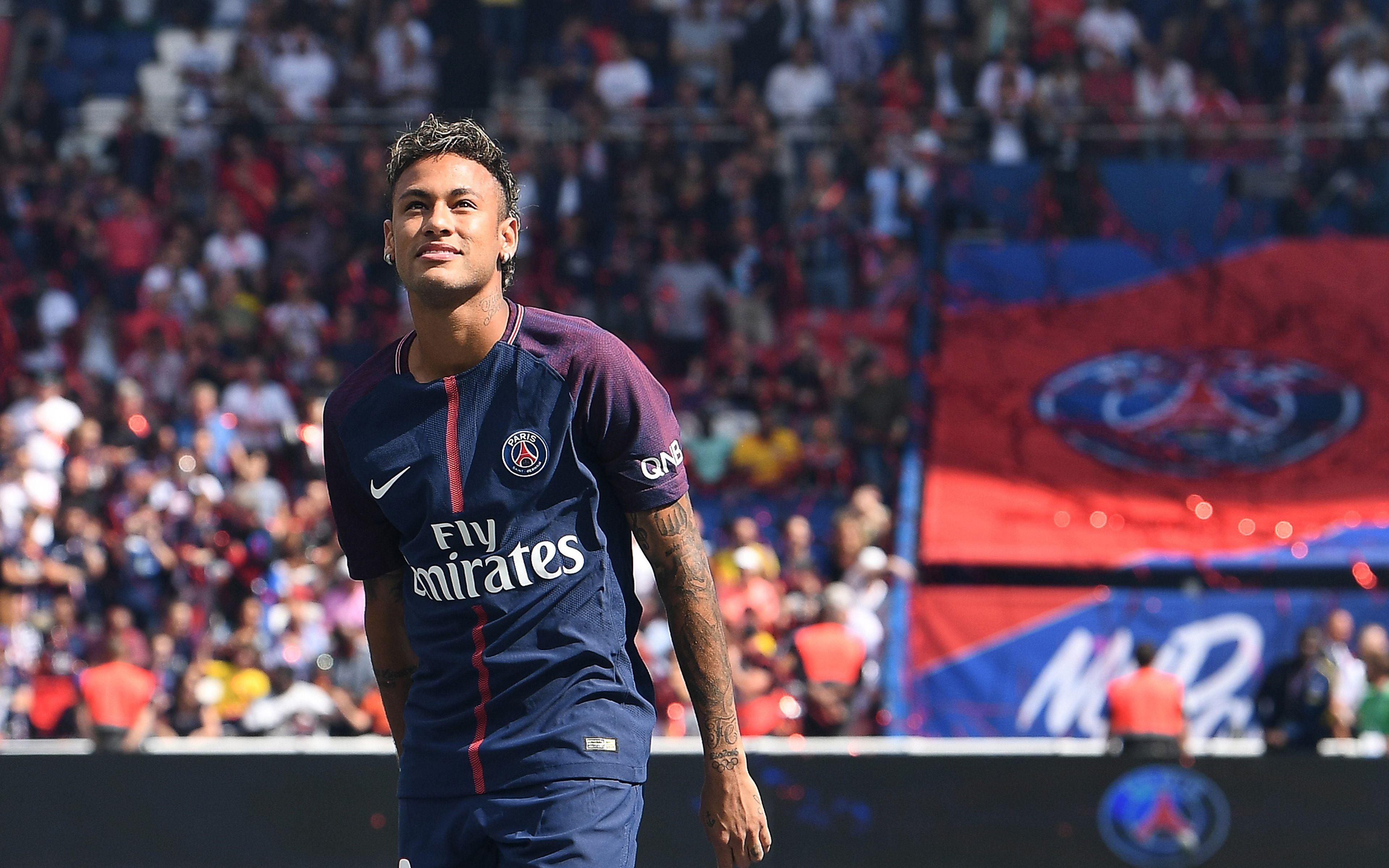 3840x2400 Neymar PSG Wallpaper, HD Sports 4K Wallpaper, Image, Desktop