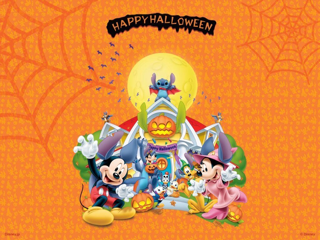 1030x770 Wallpaper for Holloween. Disney Halloween Wallpaper Wallpaper. Halloween wallpaper, Mickey mouse halloween, Disney halloween, Desktop