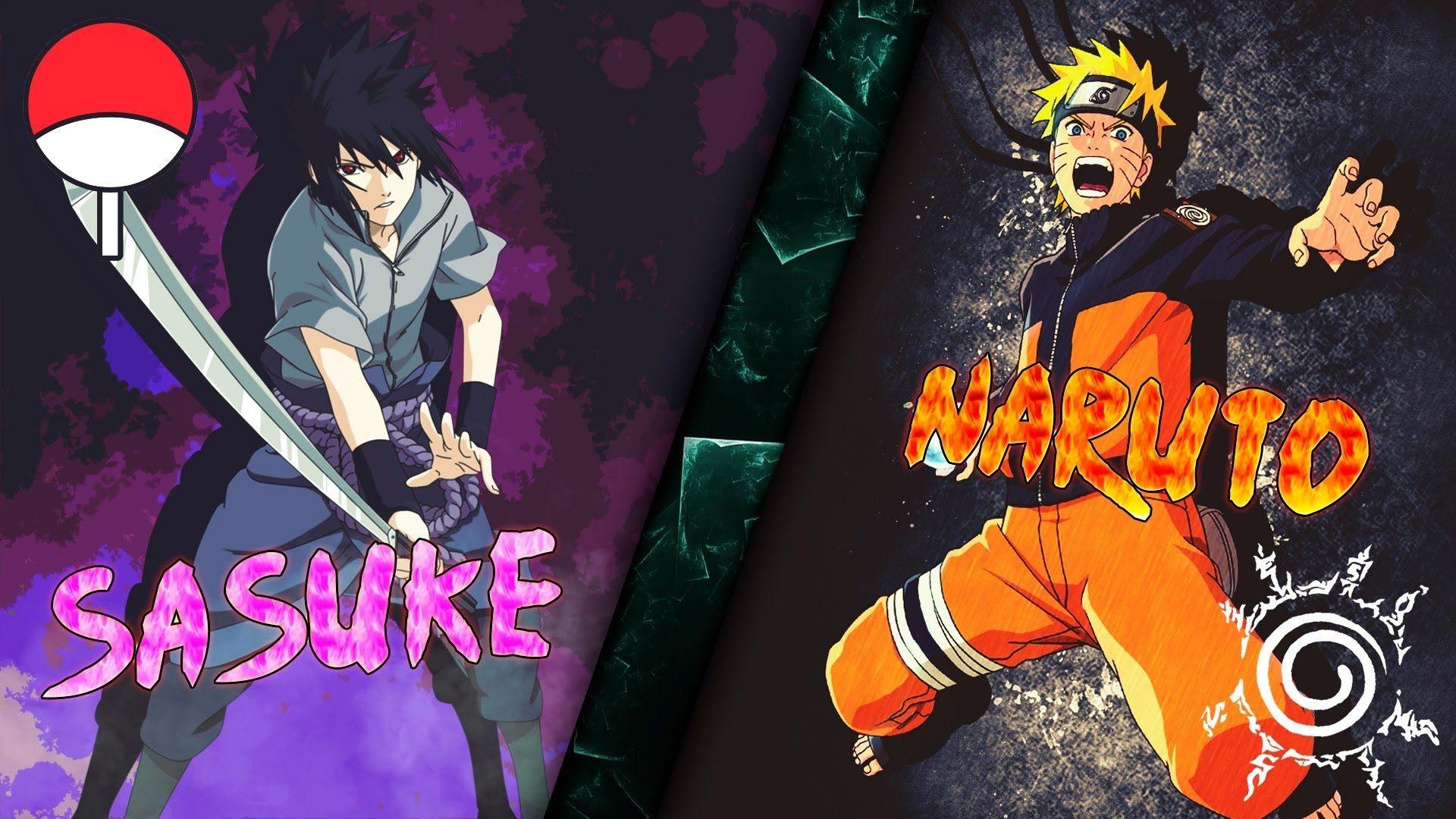 1920x1080 Wallpaper Uzumaki and Sasuke Uchiha, Desktop