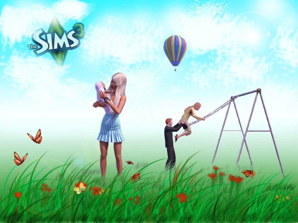 1030x770 The Sims free Wallpaper (18 photo) for your desktop, download, Desktop