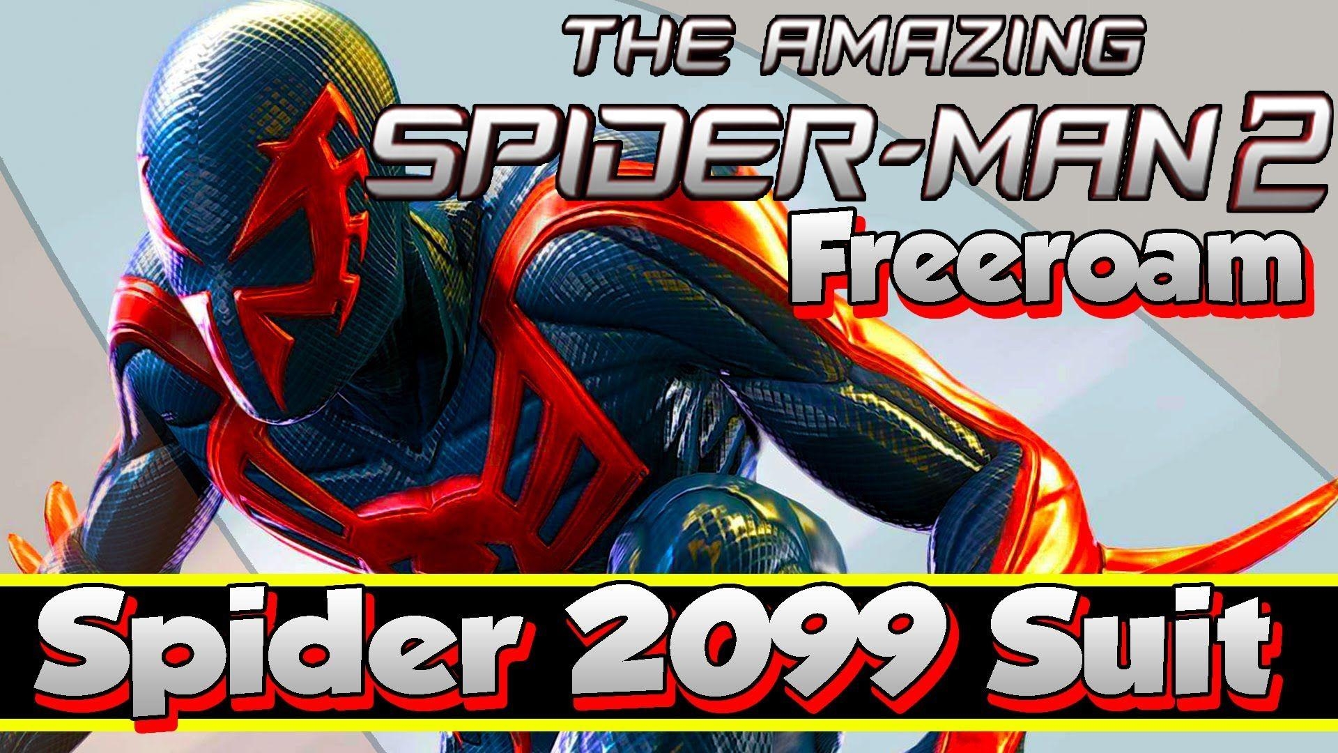 1920x1080 The Amazing Spider Man 2. Spider Man 2099 Costume Skin Suit, Desktop