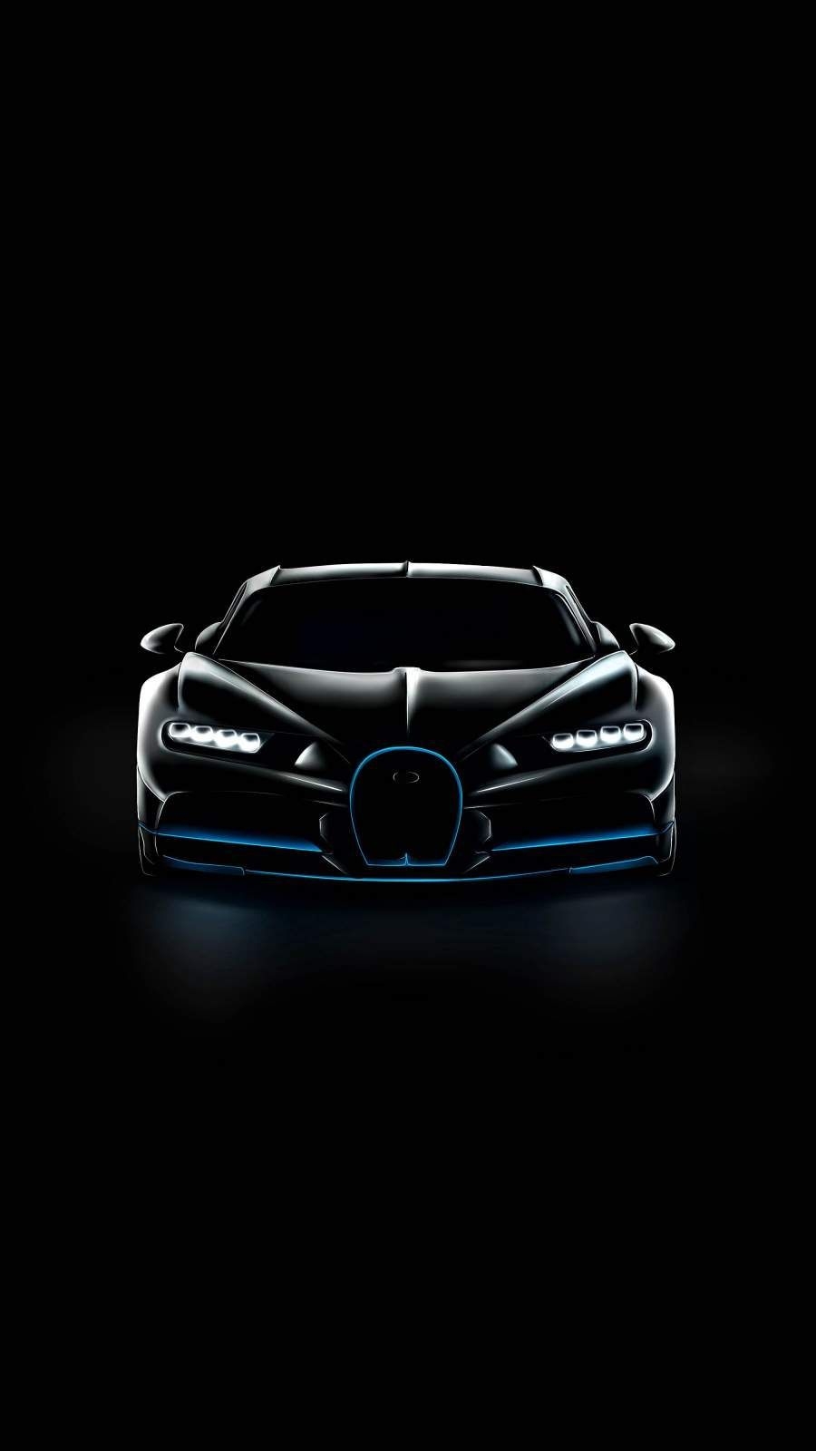 900x1600 Bugatti Chiron Black iPhone Wallpaper. Bugatti chiron, Phone