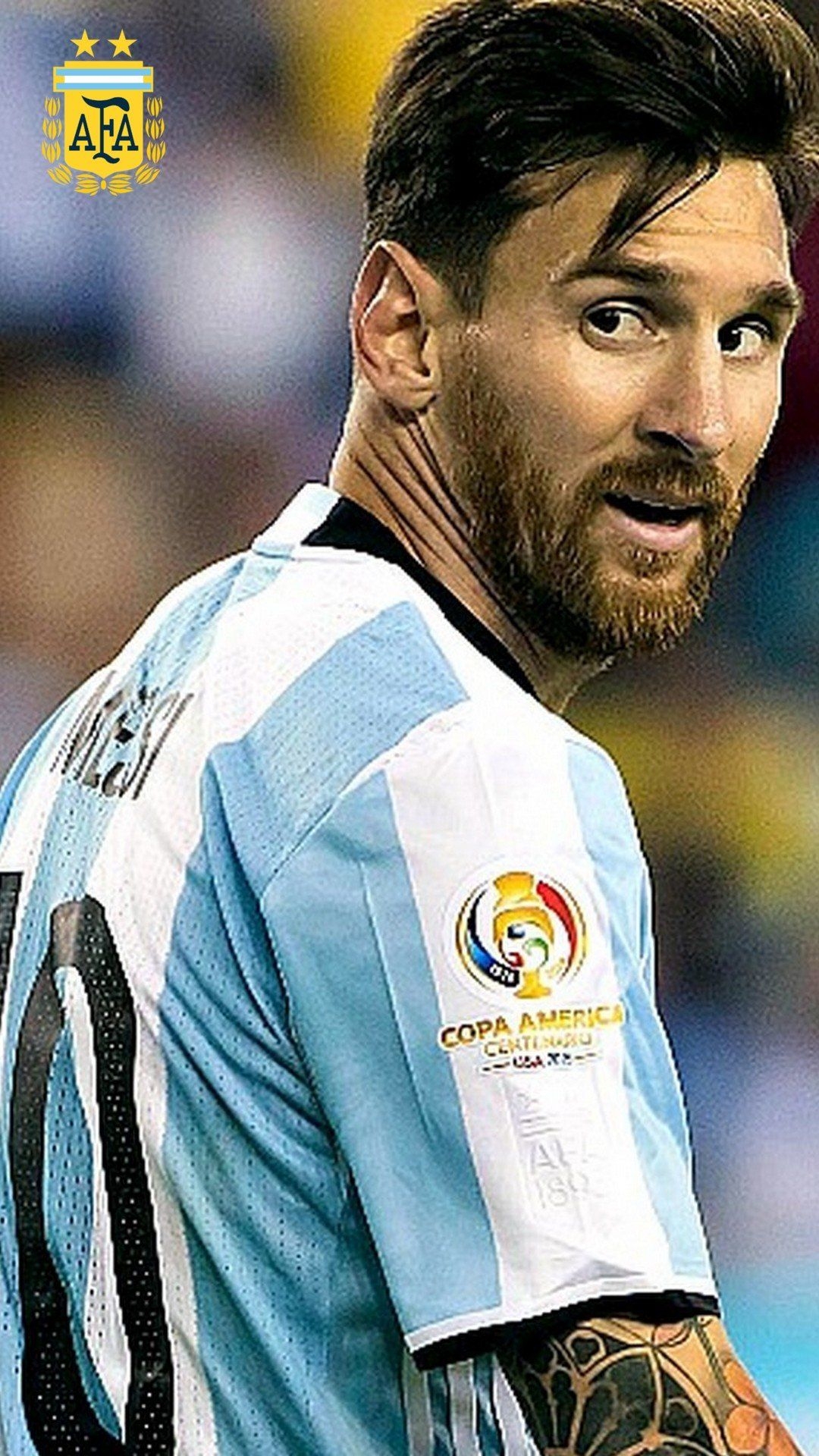 1080x1920 Wallpaper Lock Screen Background Messi, Phone