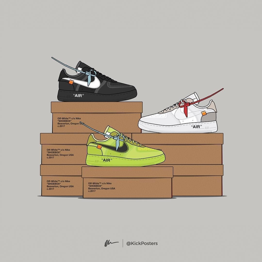 1080x1080 Dan Freebairn (KickPosters) On Instagram: “Which Is The Best Off White AF1 Colorway?, Phone