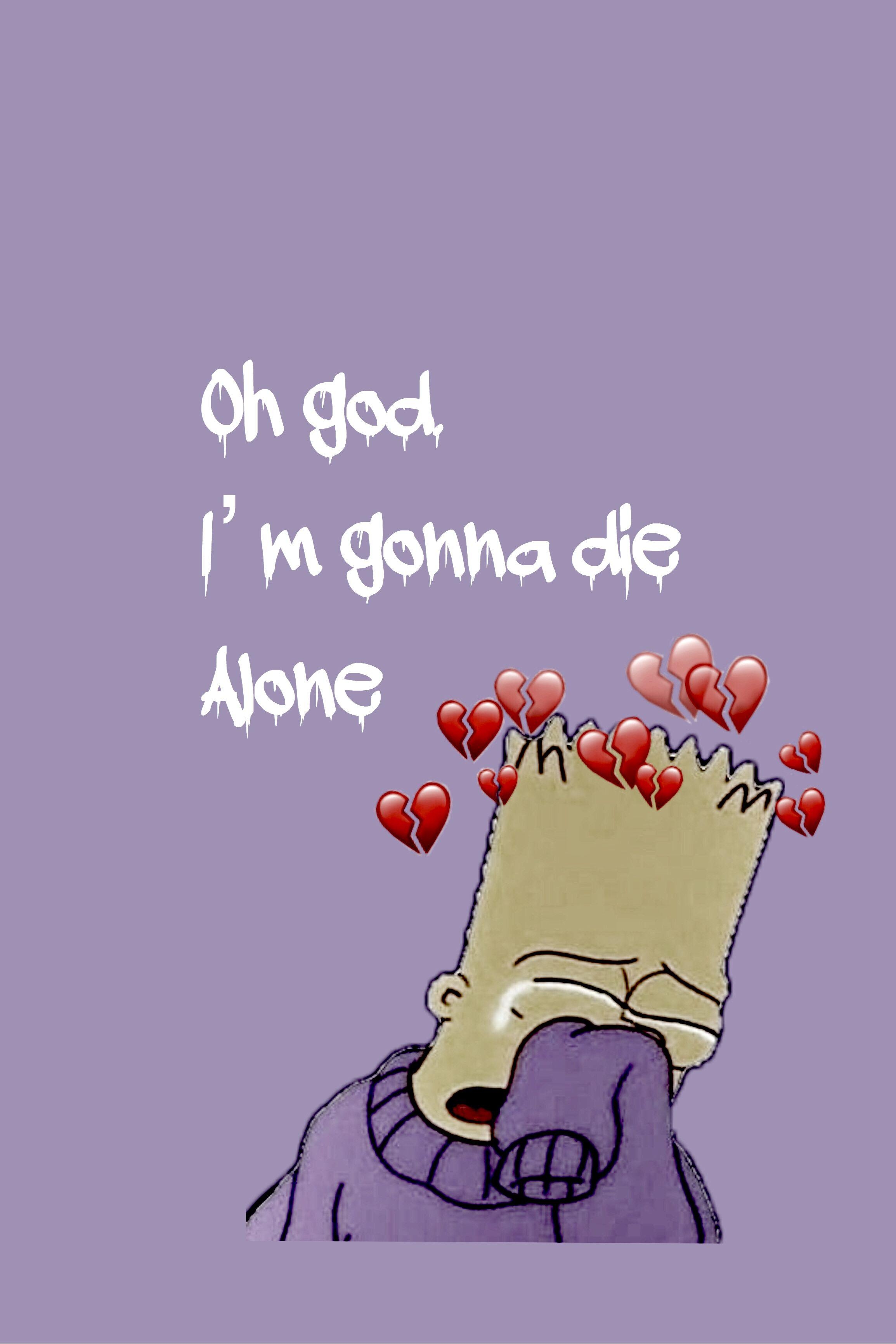 2310x3470 Sad Simpson wallpaper :. Homer Simpson in 2019, Phone