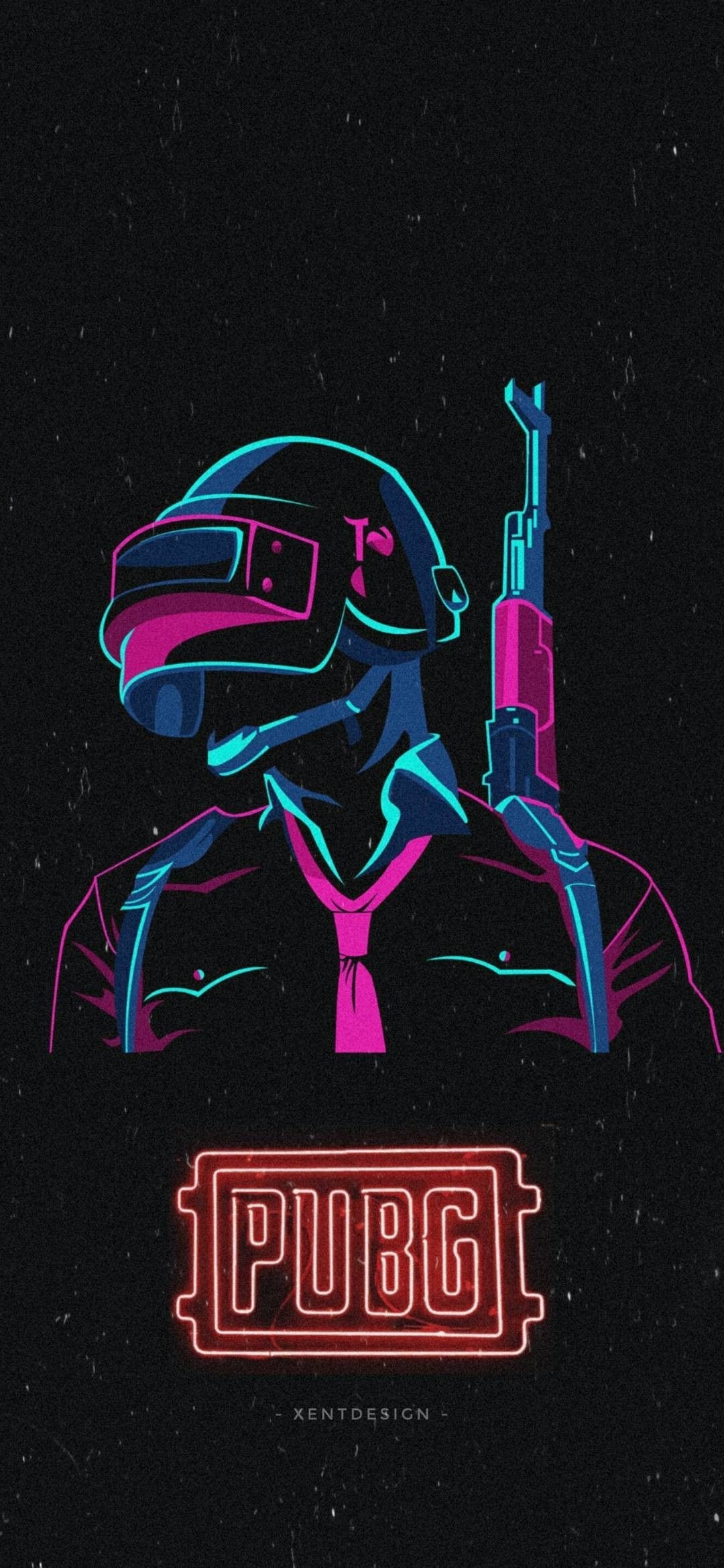 1080x2340 Pubg logo. Neon light wallpaper, Badass wallpaper iphone, Superhero wallpaper iphone, Phone