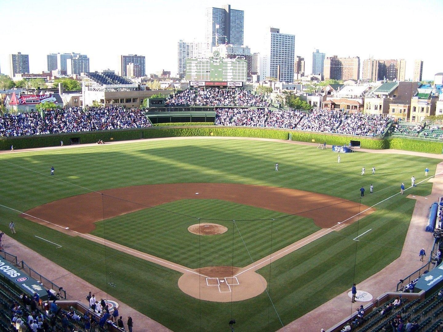 1440x1080 HD Wrigley Field wallpaper. Wrigley Field wallpaper HD, Desktop