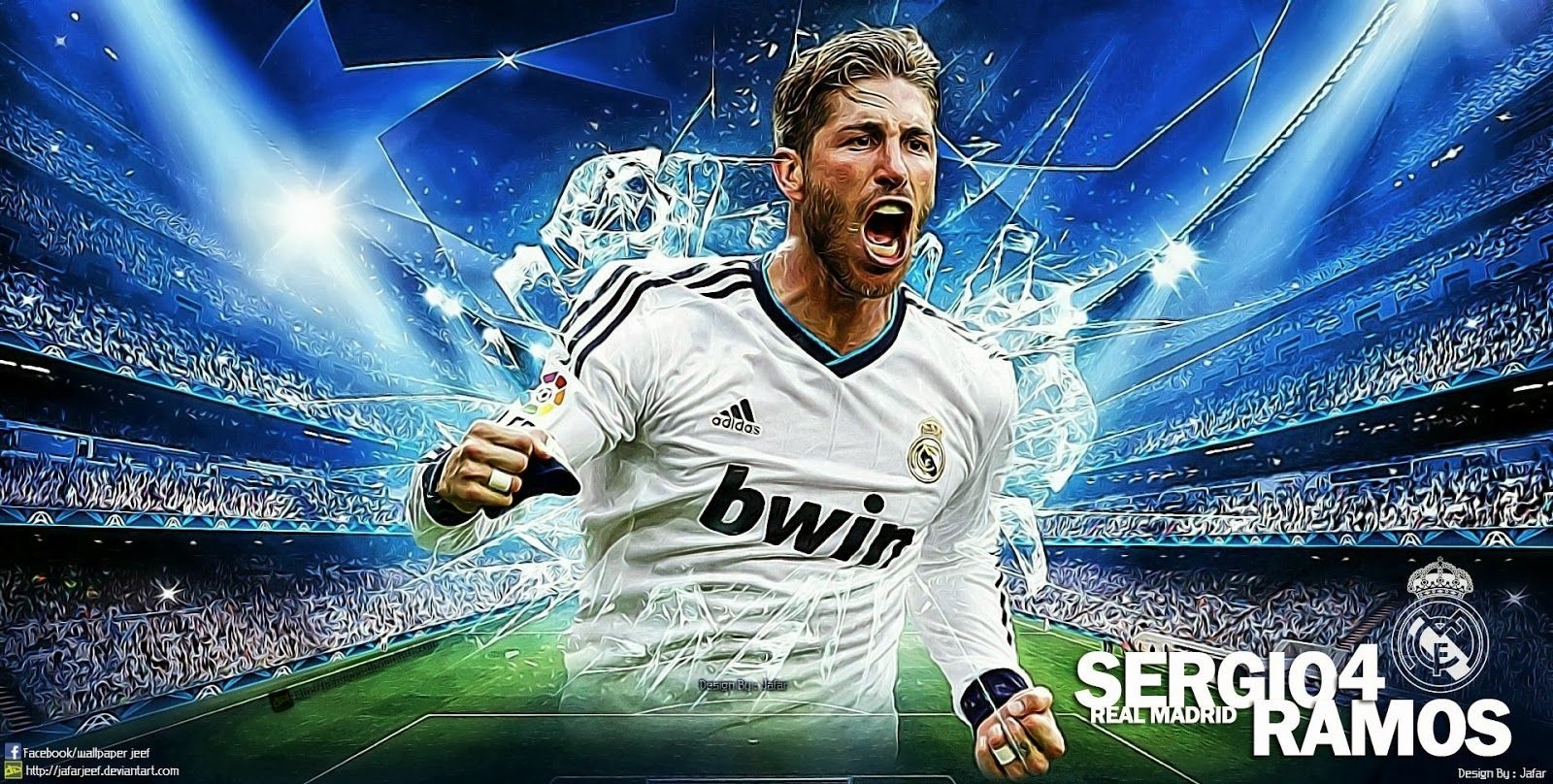 1600x810 Free download Sergio Ramos New HD Wallpaper 2013 2014, Desktop