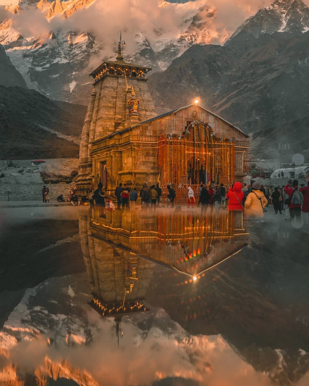 1080x1350 Kedarnath temple India (1080x 1300) #building #architecture, Phone