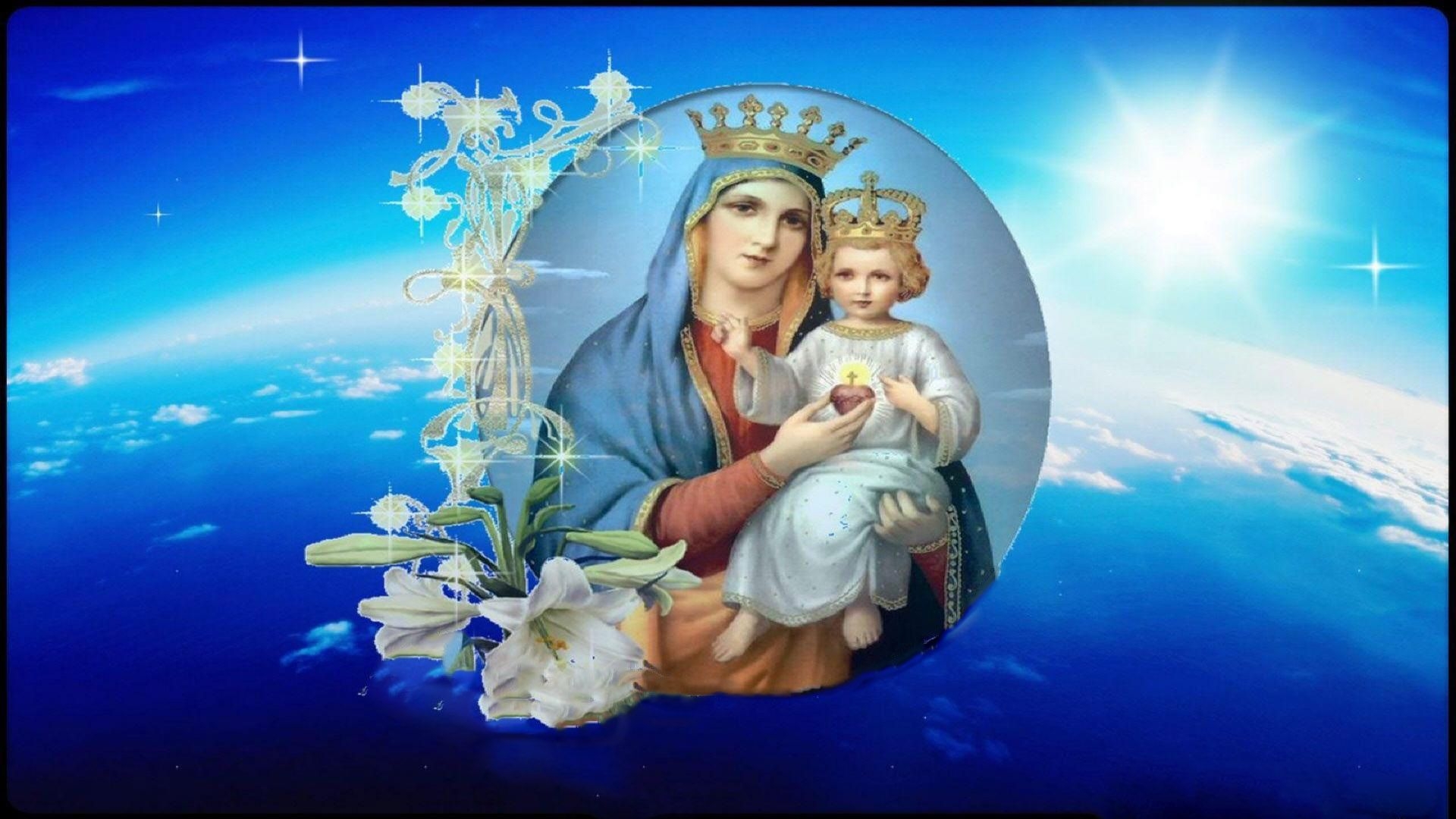 1920x1080 Best Image Of Mother Mary And Baby Jesus, Desktop