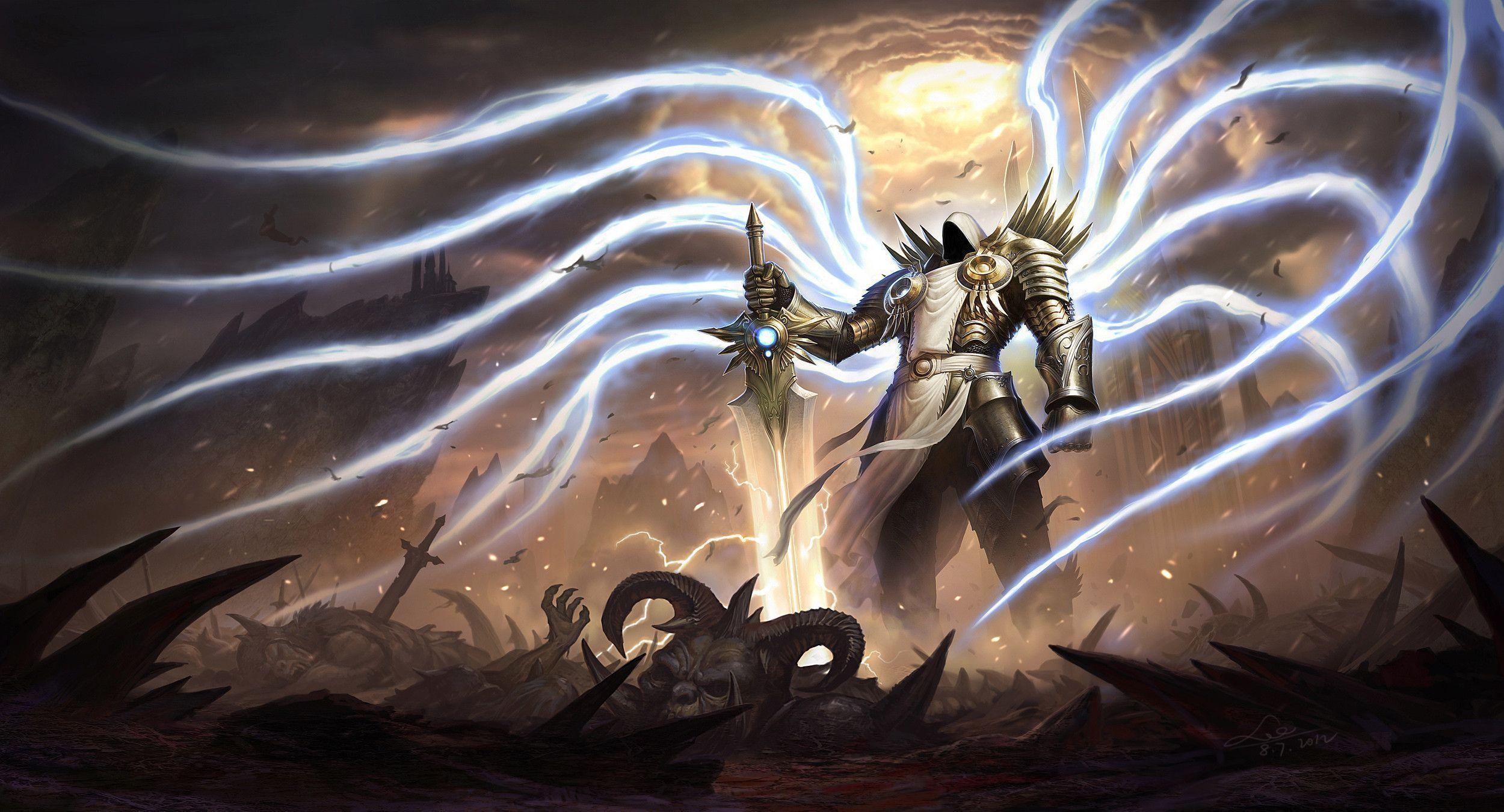 2500x1350 HD Tyrael Wallpaper, Desktop