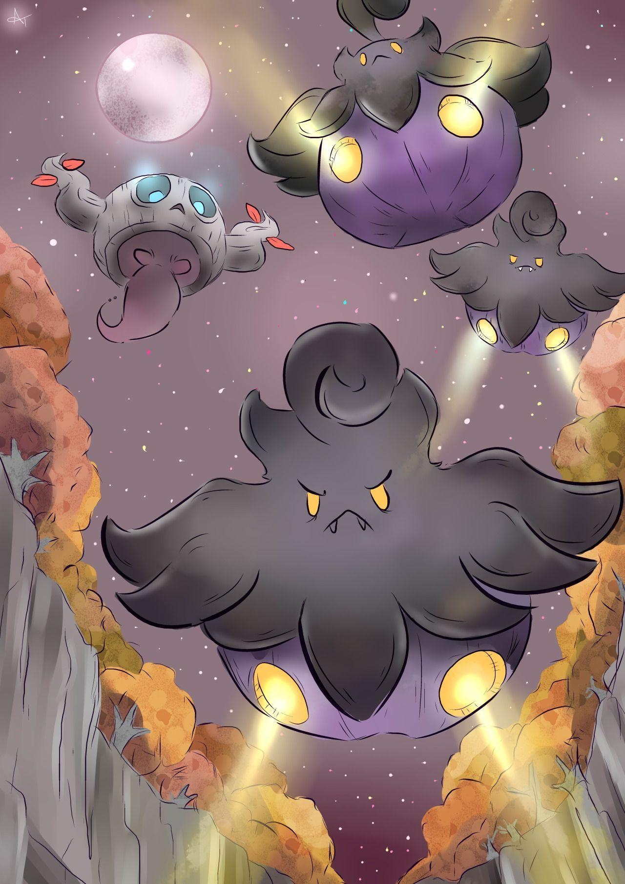 1280x1810 Pokemon. Shiny Pumpkaboo and Phantump. Pokemon. Shiny, Phone