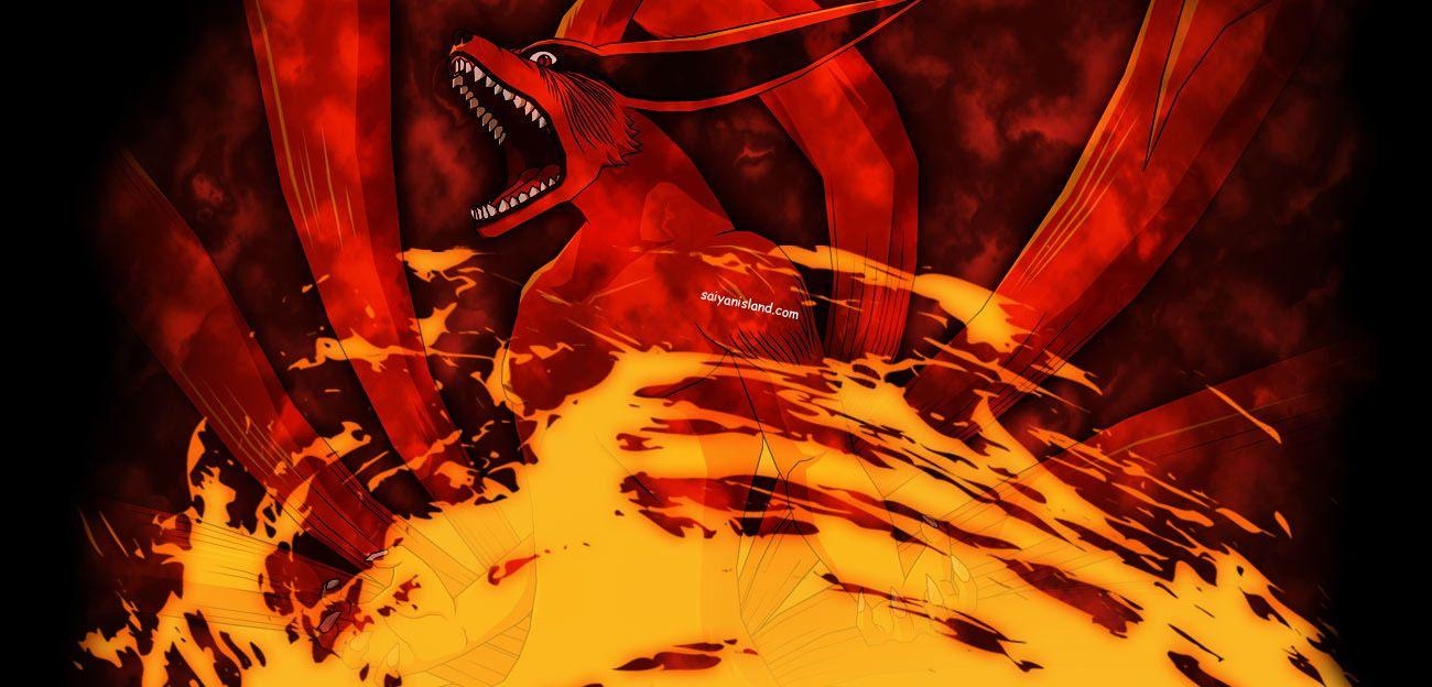 1300x630 Nine Tails Naruto Wallpaper, Dual Screen