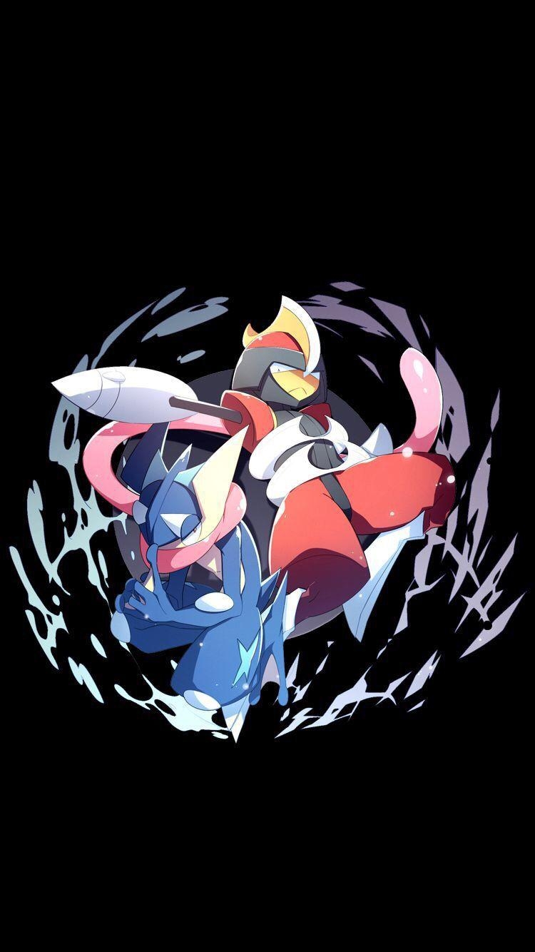 750x1340 Bisharp and Greninja. Pokemon. Pokémon, Pokemon stuff, Phone