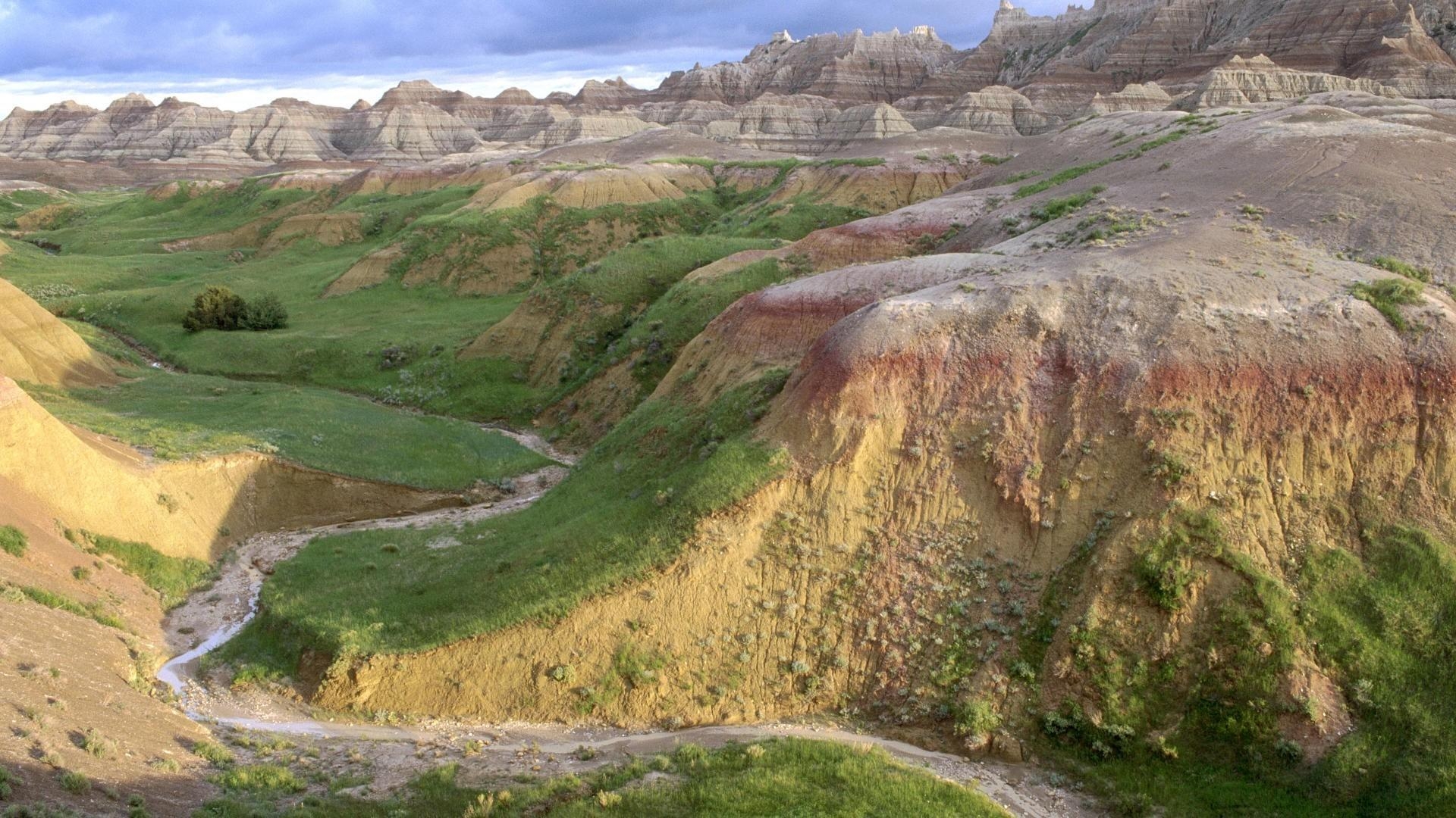 1920x1080 Landscapes national park badlands south dakota wallpaper, Desktop