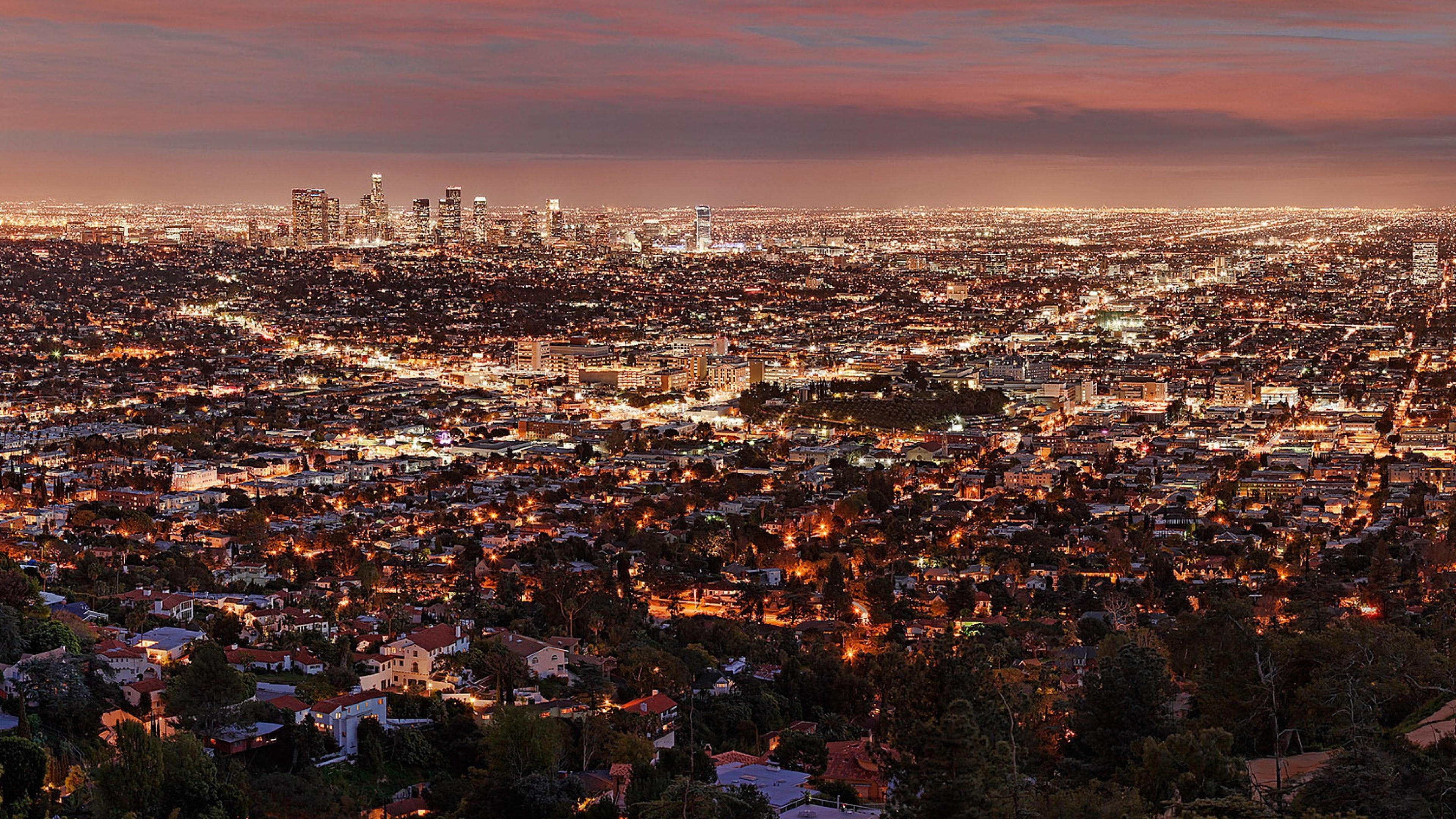 3840x2160 Los Angeles 4K Wallpaper, Desktop