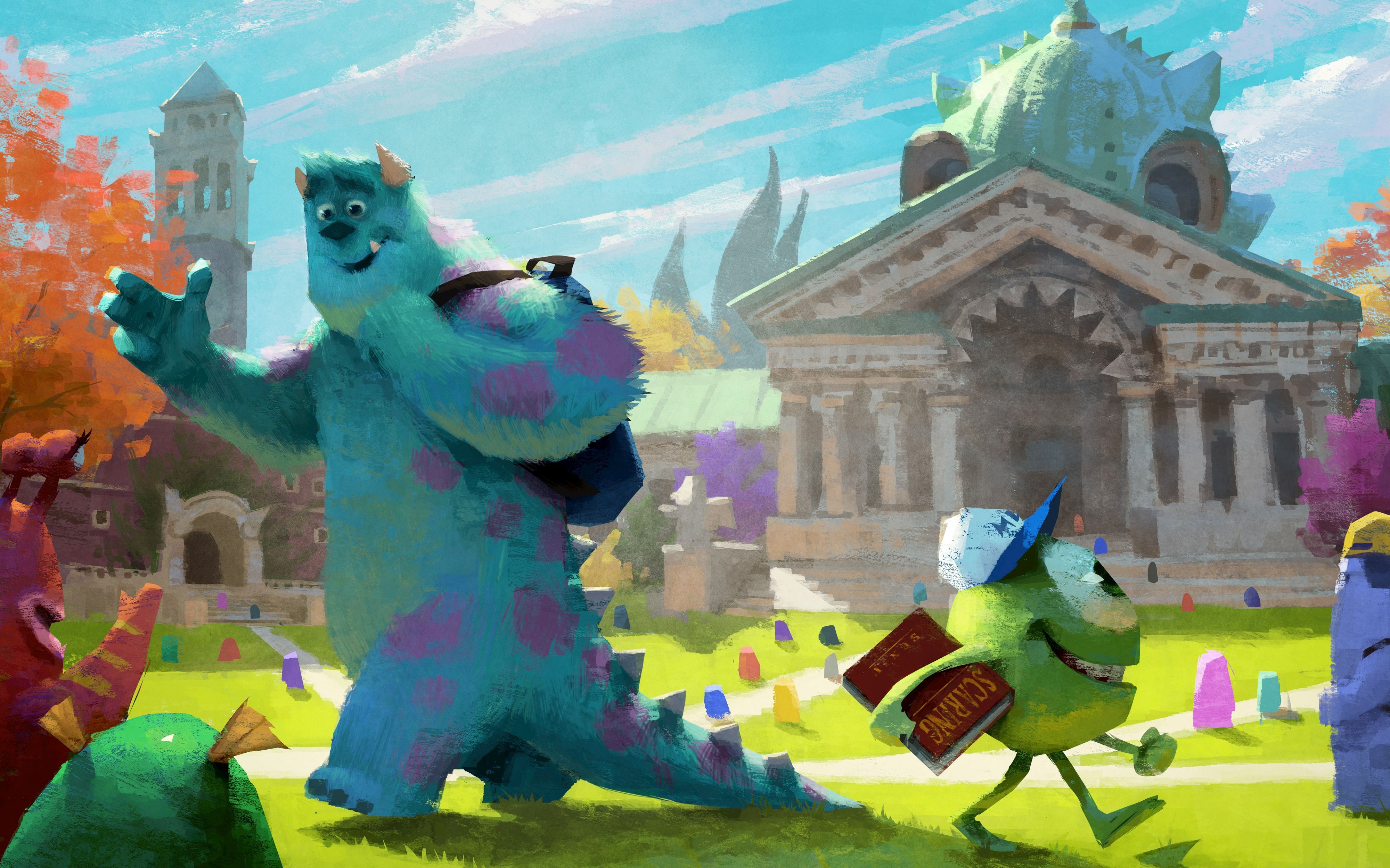 4000x2500 Monsters University Wallpaper, Desktop