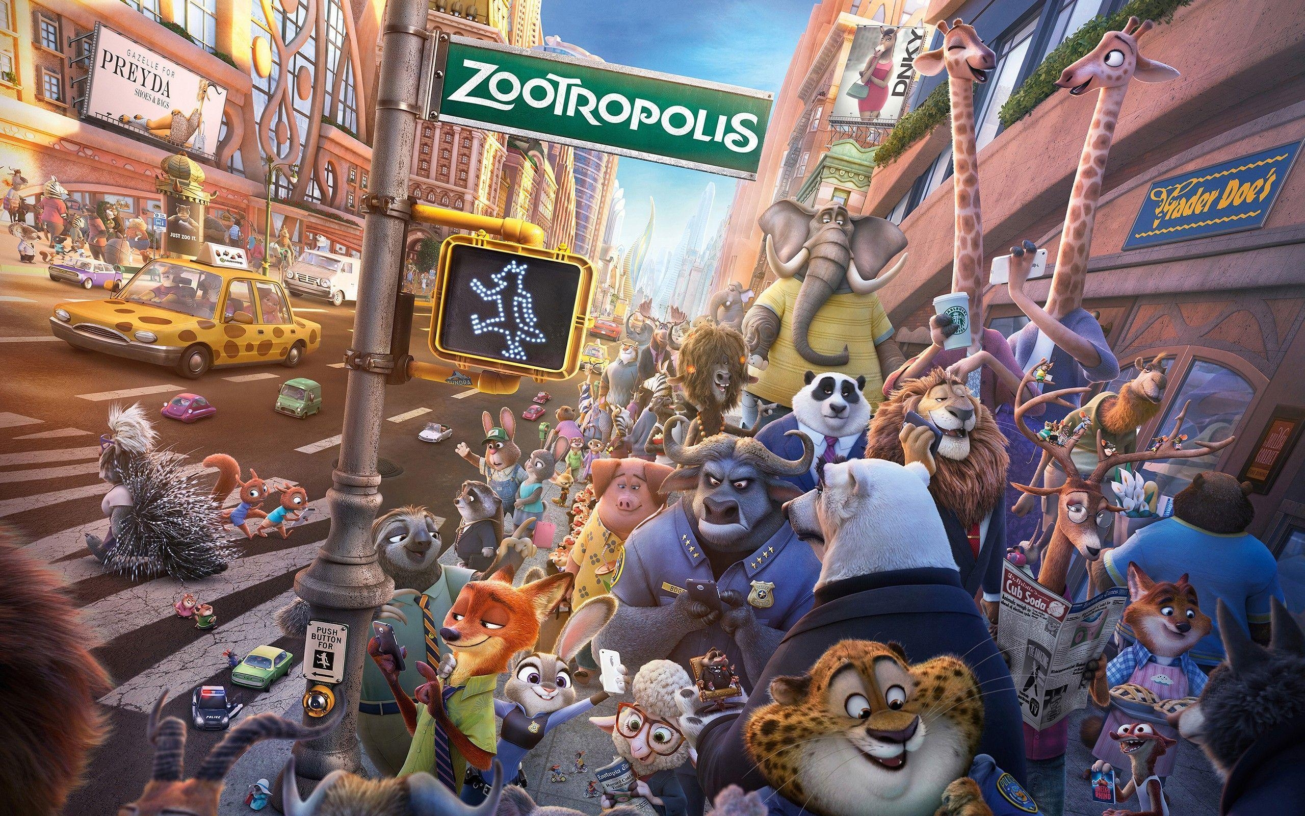 2560x1600 Zootopia, Disney, Movies Wallpaper HD / Desktop and Mobile, Desktop