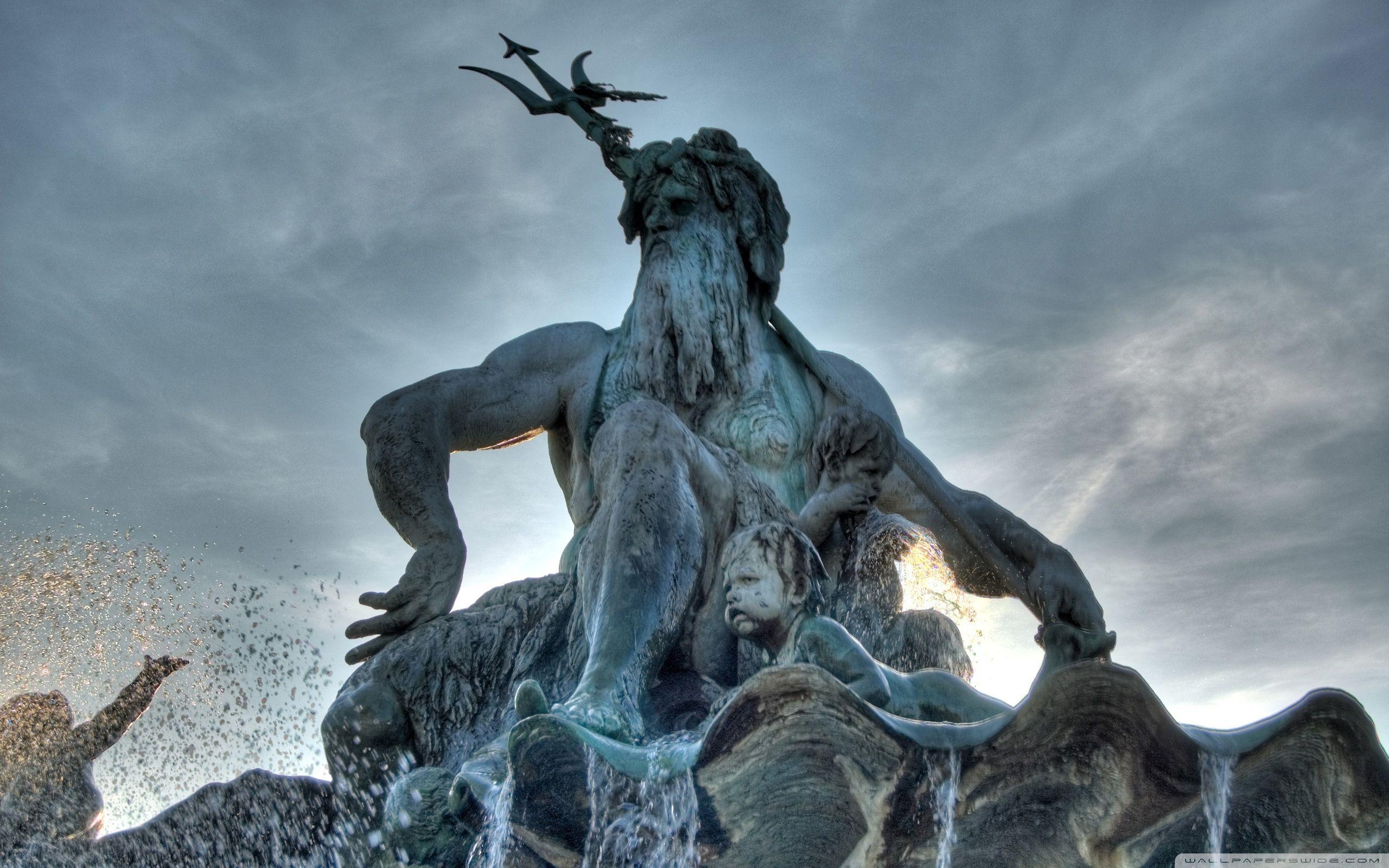 2560x1600 Triton Statue HD desktop wallpaper, High Definition, Fullscreen, Desktop