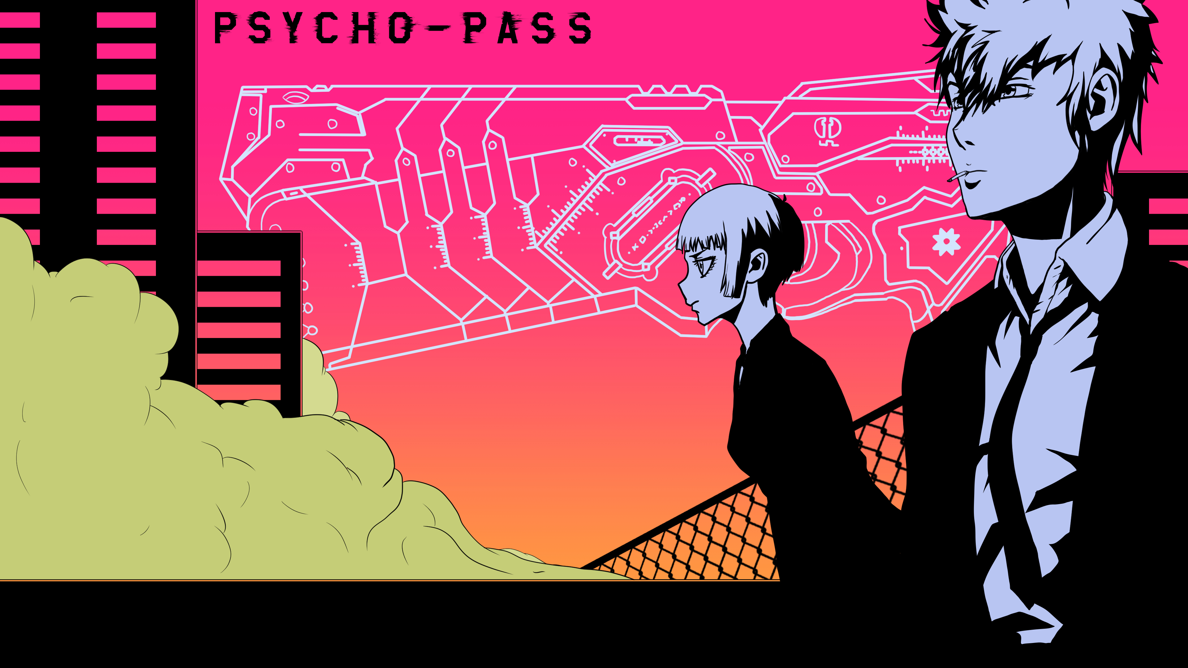 3840x2160 Drew A Psycho Pass Wallpaper For My Little Brothers Birthday, Desktop