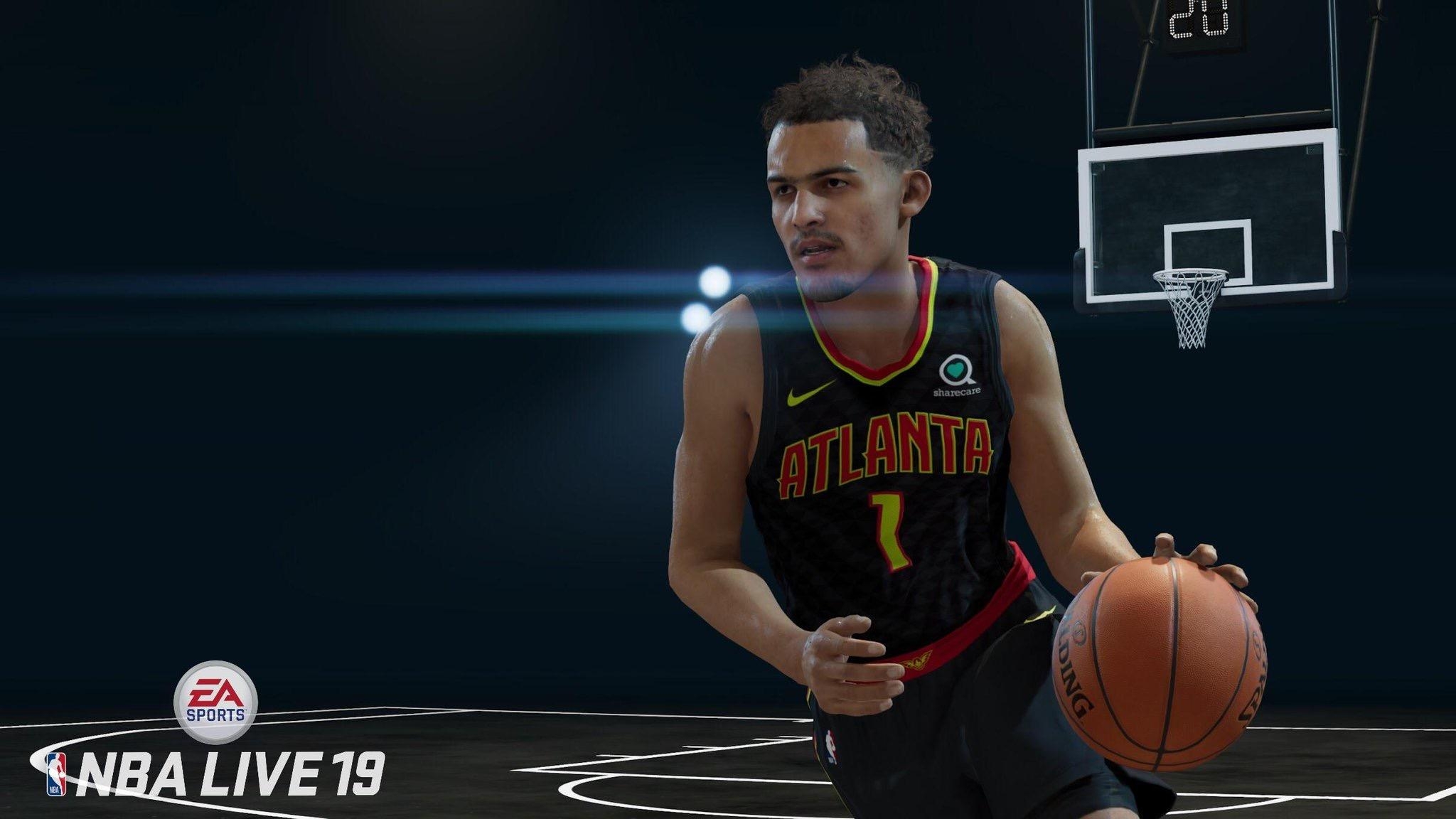 2050x1160 Trae Young NBA LIVE 19 Rating (Current Atlanta Hawks), Desktop