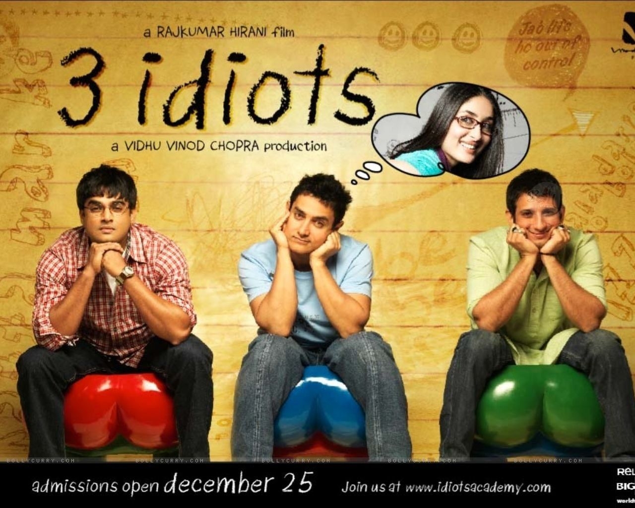 1280x1030 3 Idiots HD Wallpaper and Background Image, Desktop