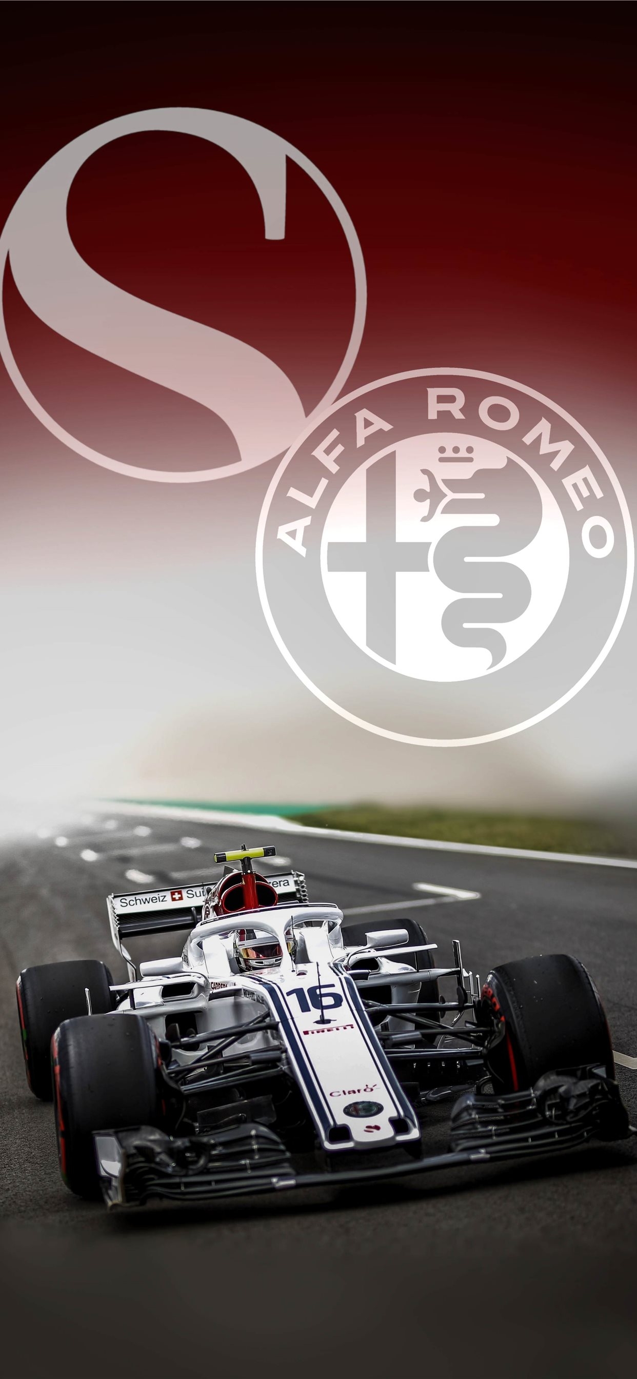 1250x2690 Sauber Charles Leclerc mobile Imgur, Phone