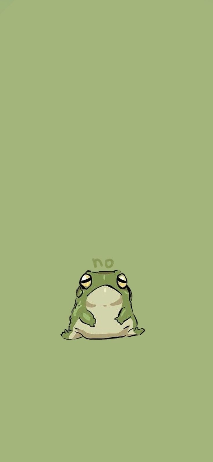 740x1600 Cartoon Frog iPhone Wallpaper, Phone