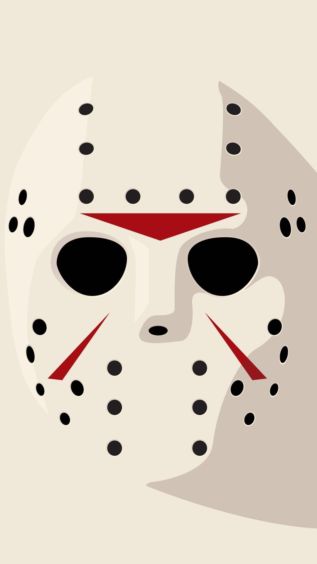 1080x1920 Jason Friday 13th Hockey Mask #iPhone #plus #Wallpaper. Jason, Phone