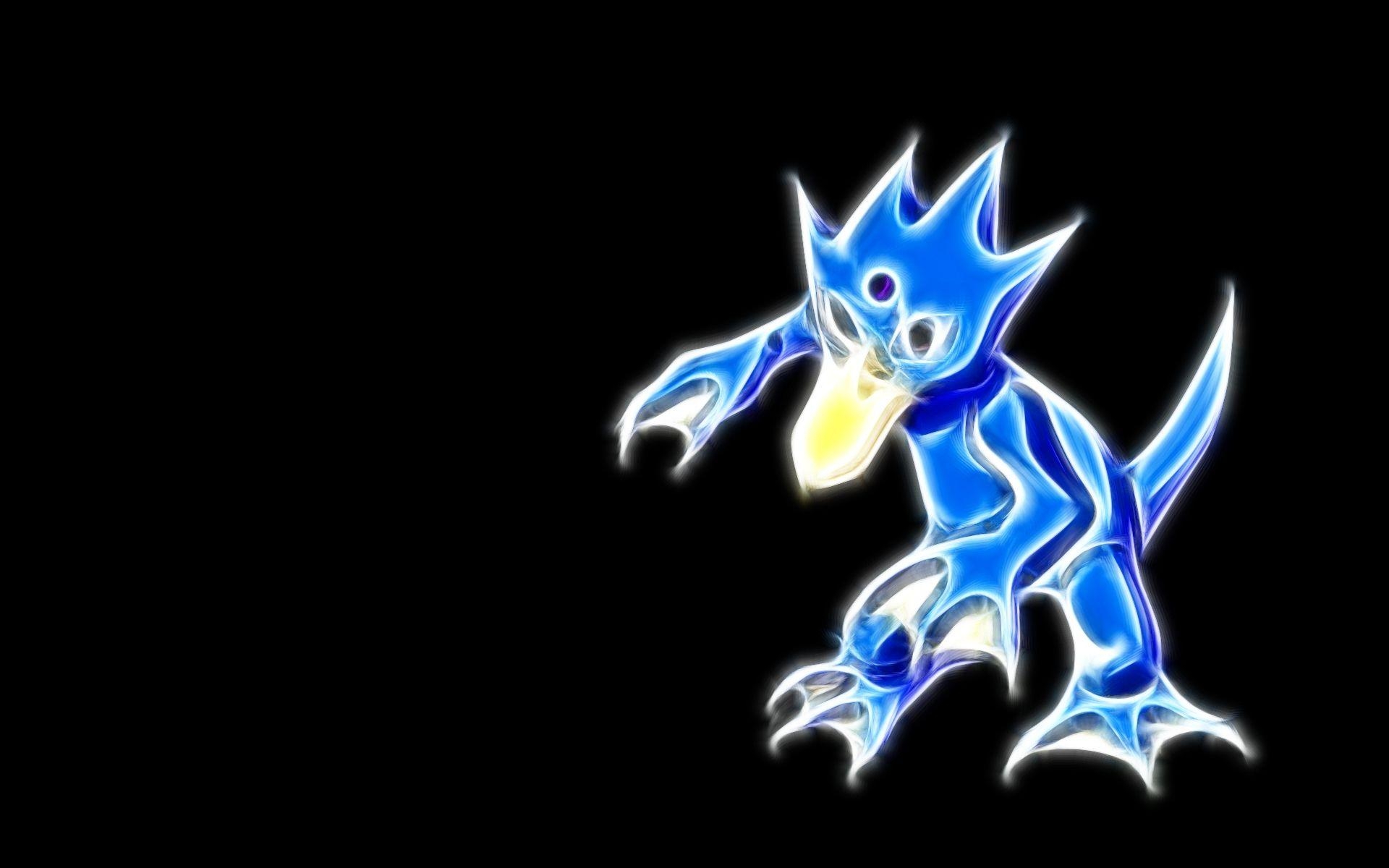 1920x1200 pokemon black background golduck  wallpaper High Quality, Desktop