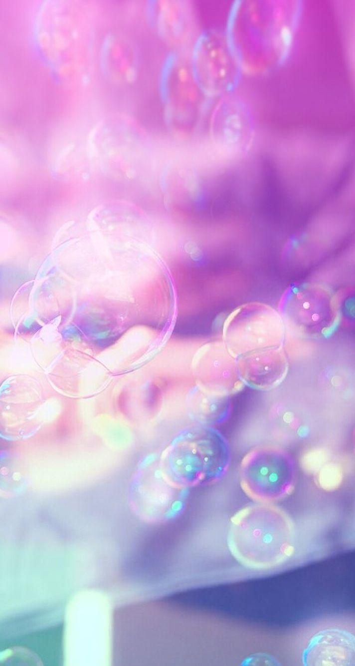 720x1340 Pink, Purple, Pretty, Wallpaper, Background, iPhone, HD, Bubbles, Phone