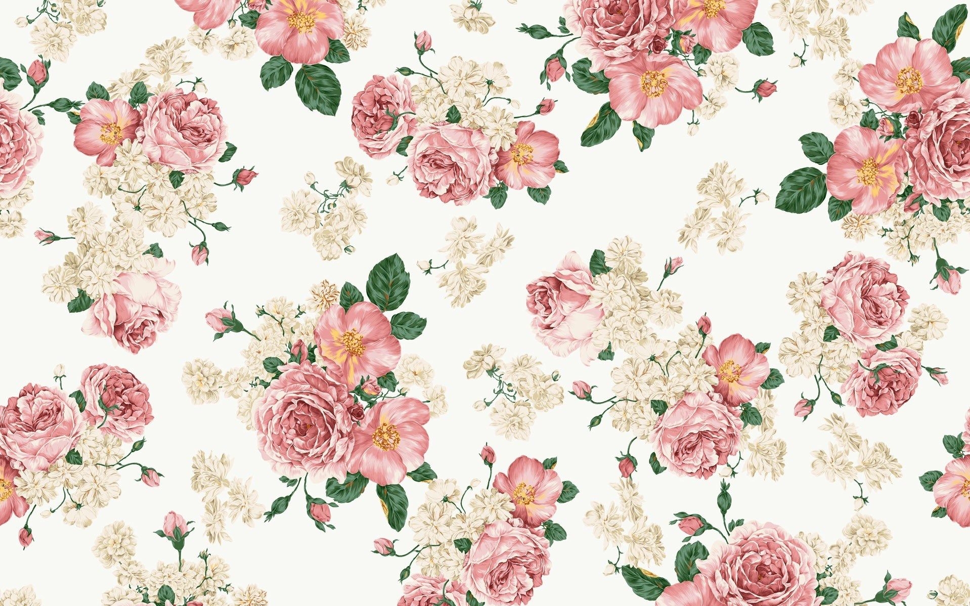 1920x1200 vintage flower free desktop wallpaper. Mocah.org HD Desktop Wallpaper, Desktop